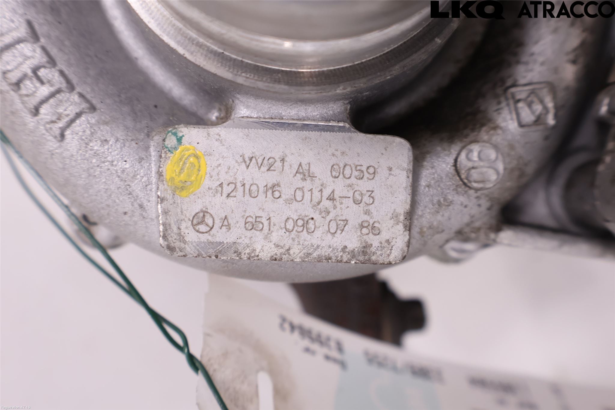Mercedes-Benz MB B-KLASS (W246/W242) 12-19 Turboaggregat