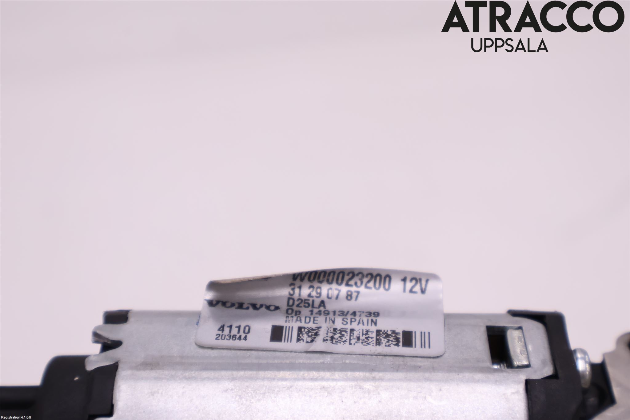 Volvo V70 08-13 Torkarmotor Baklucka