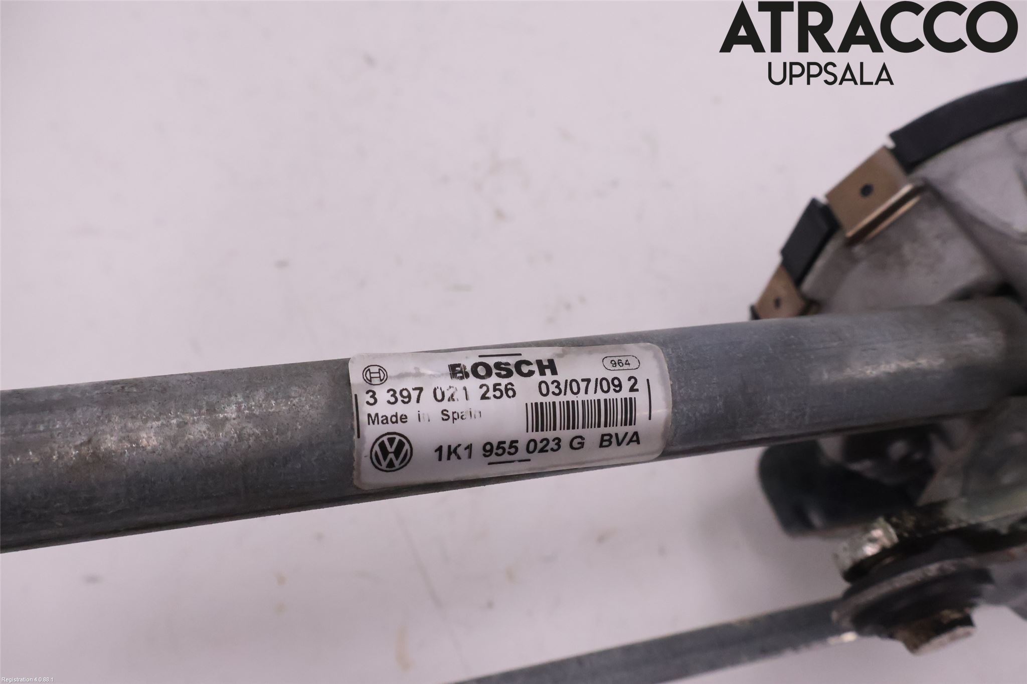 Volkswagen VW GOLF VI 09-13 Torkarmotor Vindruta
