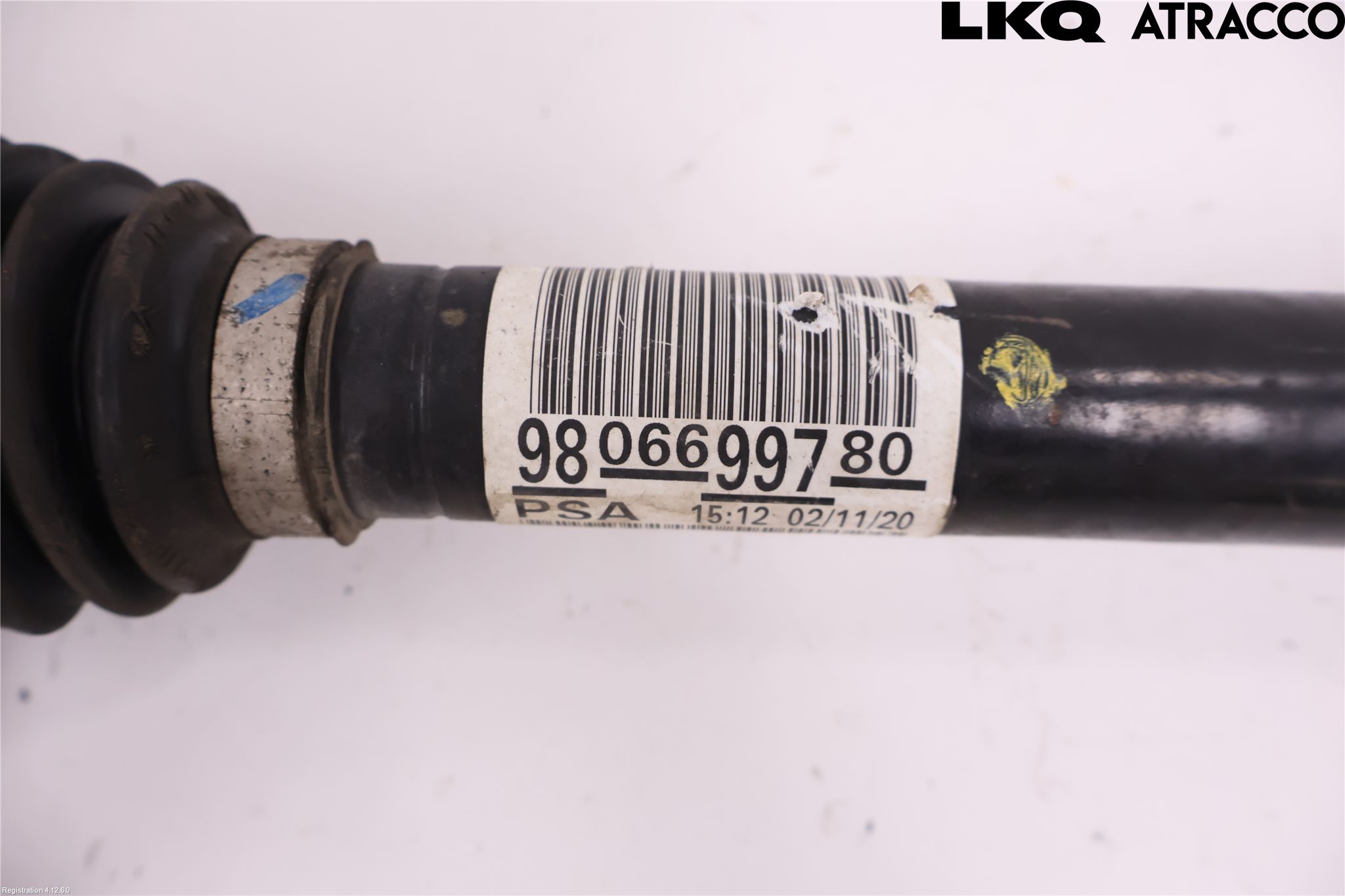 Citroen BERLINGO/E-BERLINGO 19- Drivaxel Fram Höger