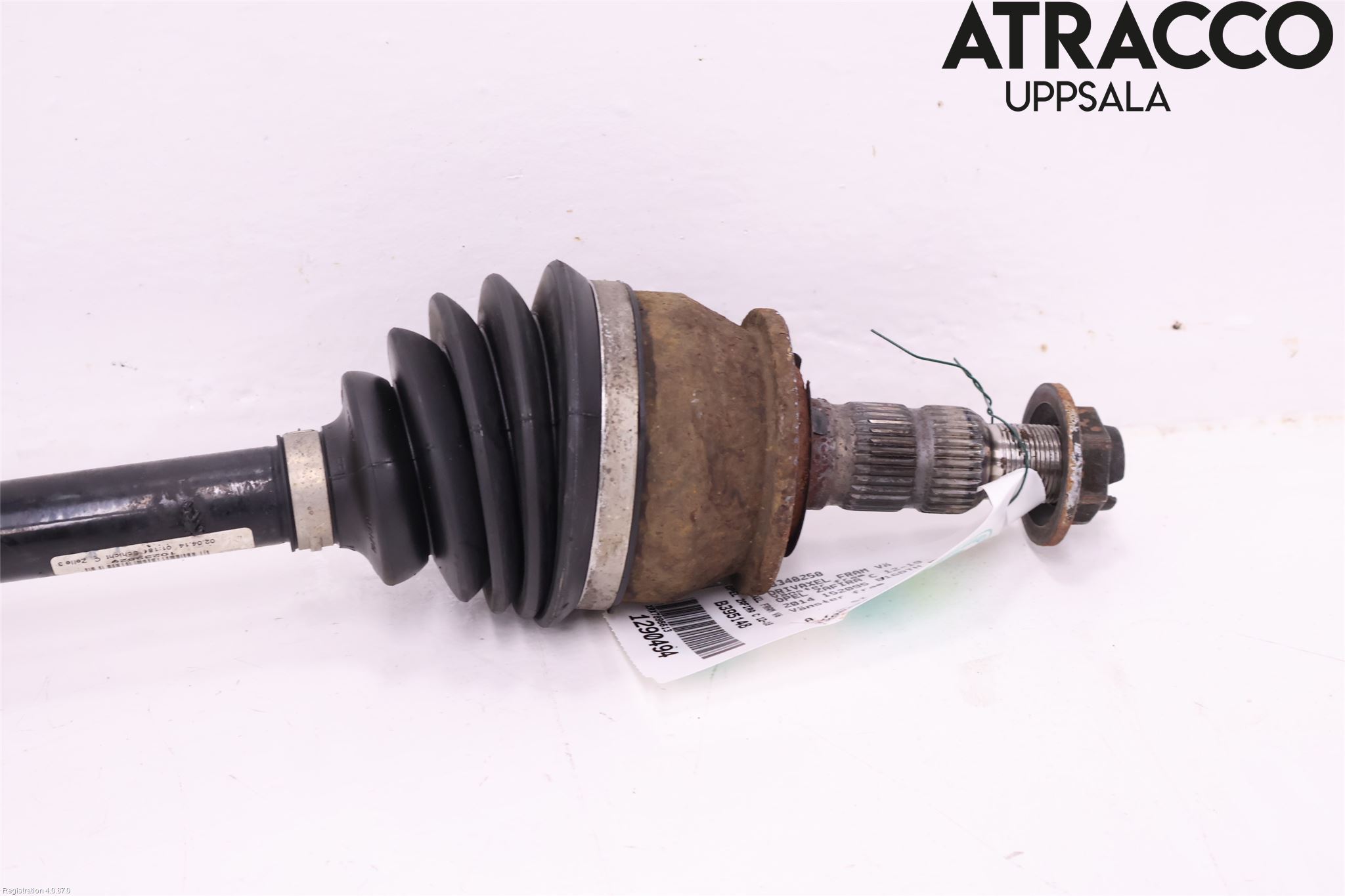 Opel ZAFIRA C 12-19 Drivaxel Fram Vänster