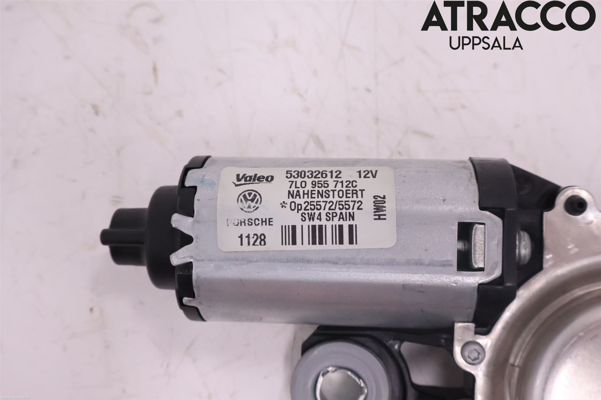 Porsche CAYENNE 03- Torkarmotor Baklucka