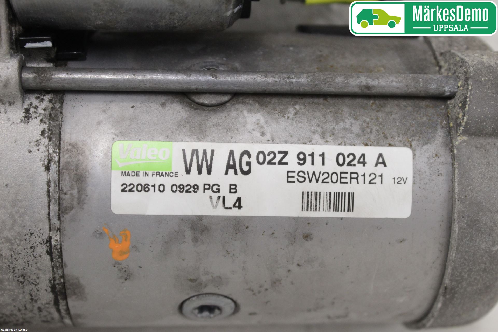 Volkswagen VW GOLF VI 09-13 Startmotor Diesel