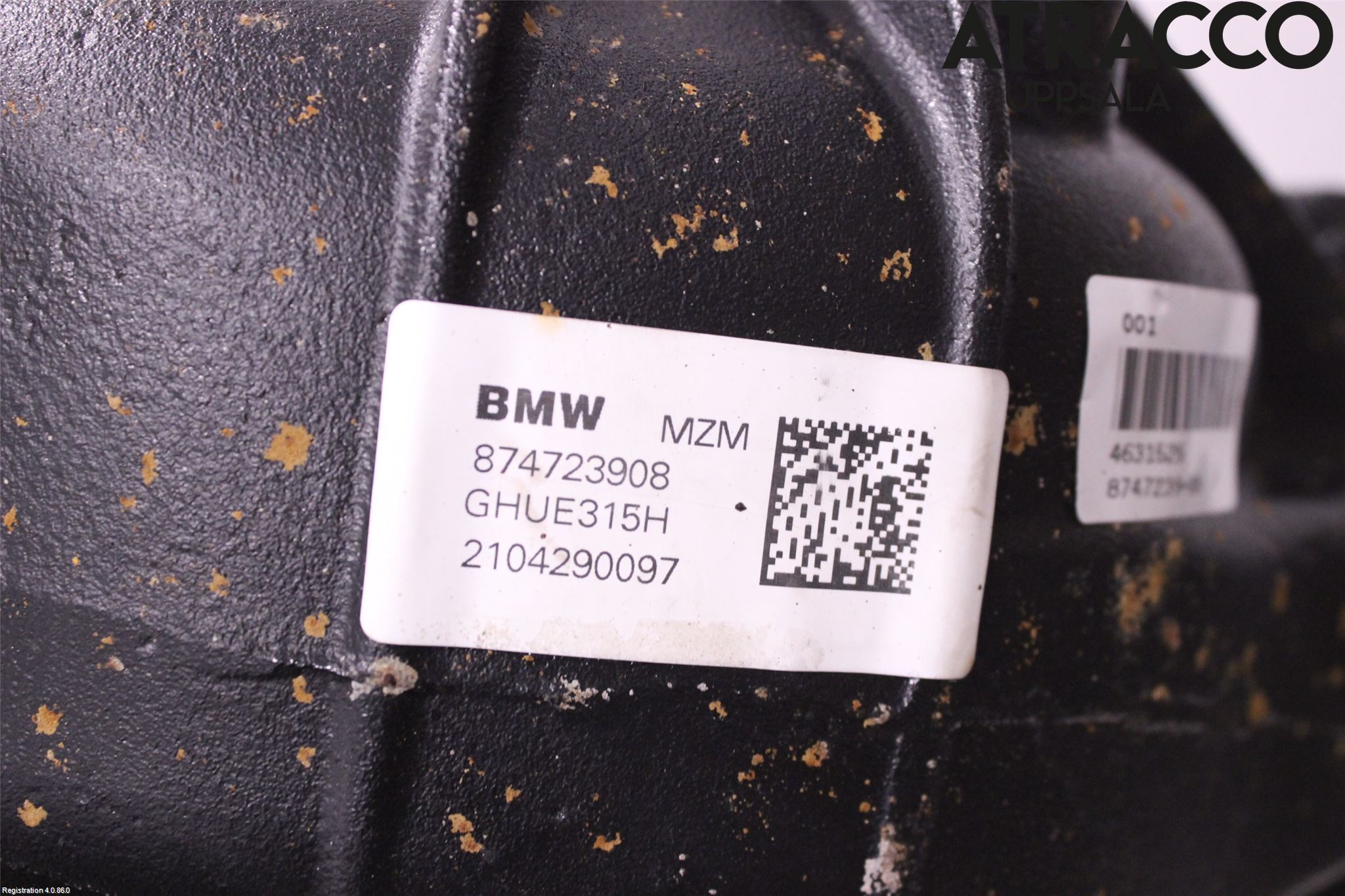 BMW 3 G20/G21/G80/G81 19- Bakväxel-Diff