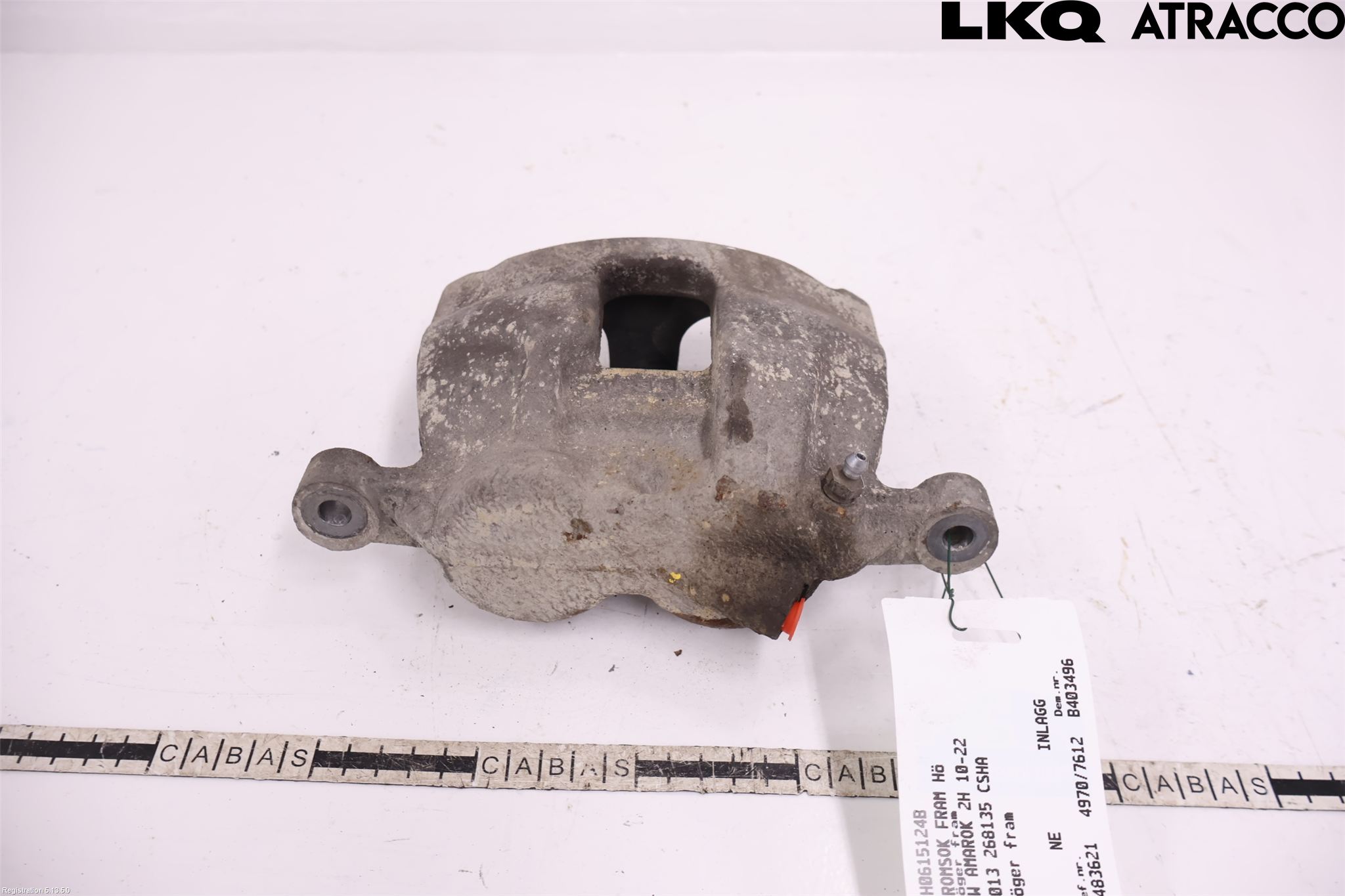Volkswagen VW AMAROK 2H 10-22 Bromsok Fram Höger