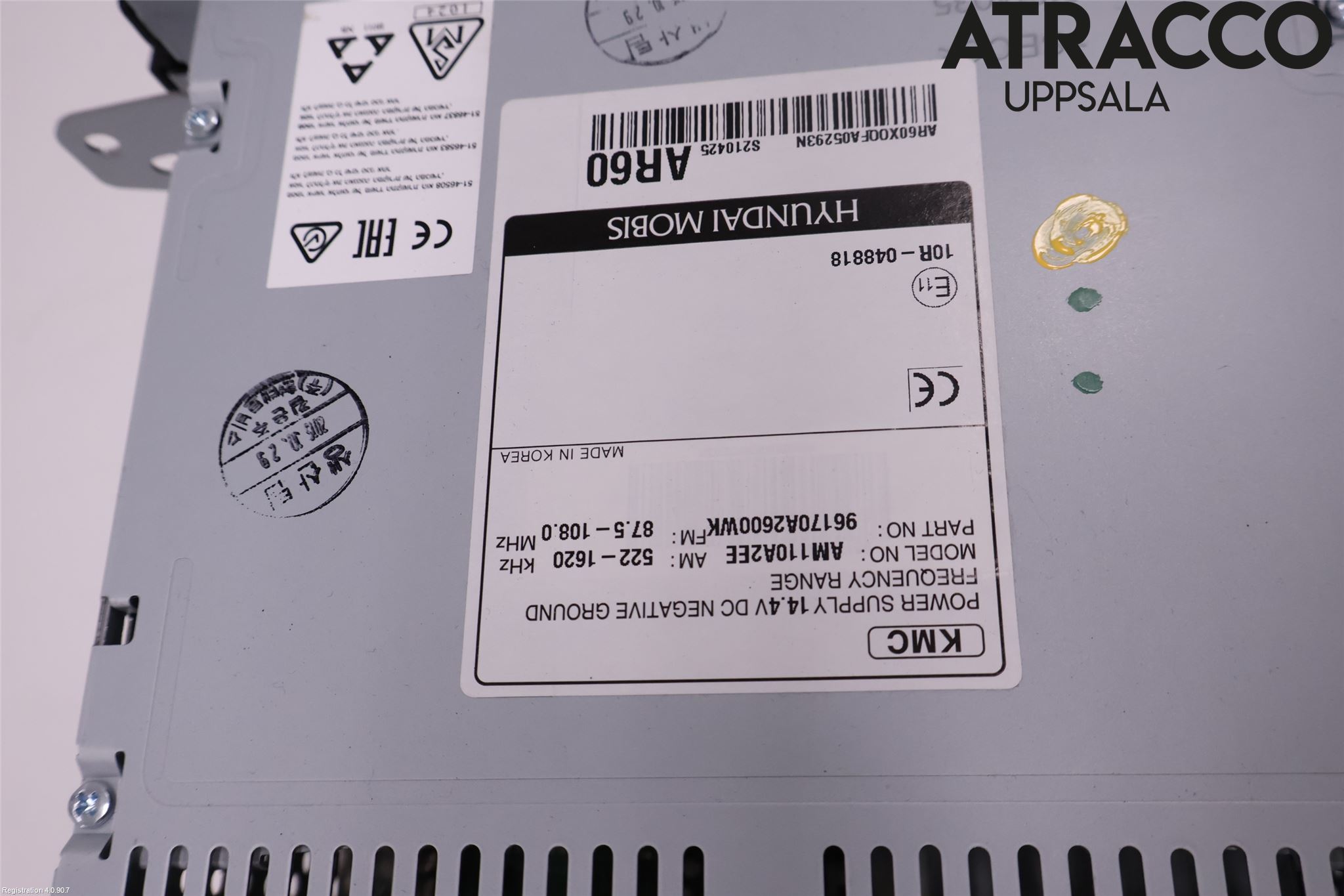 Kia CEED 12-18 Cd Radio - Multimediapanel