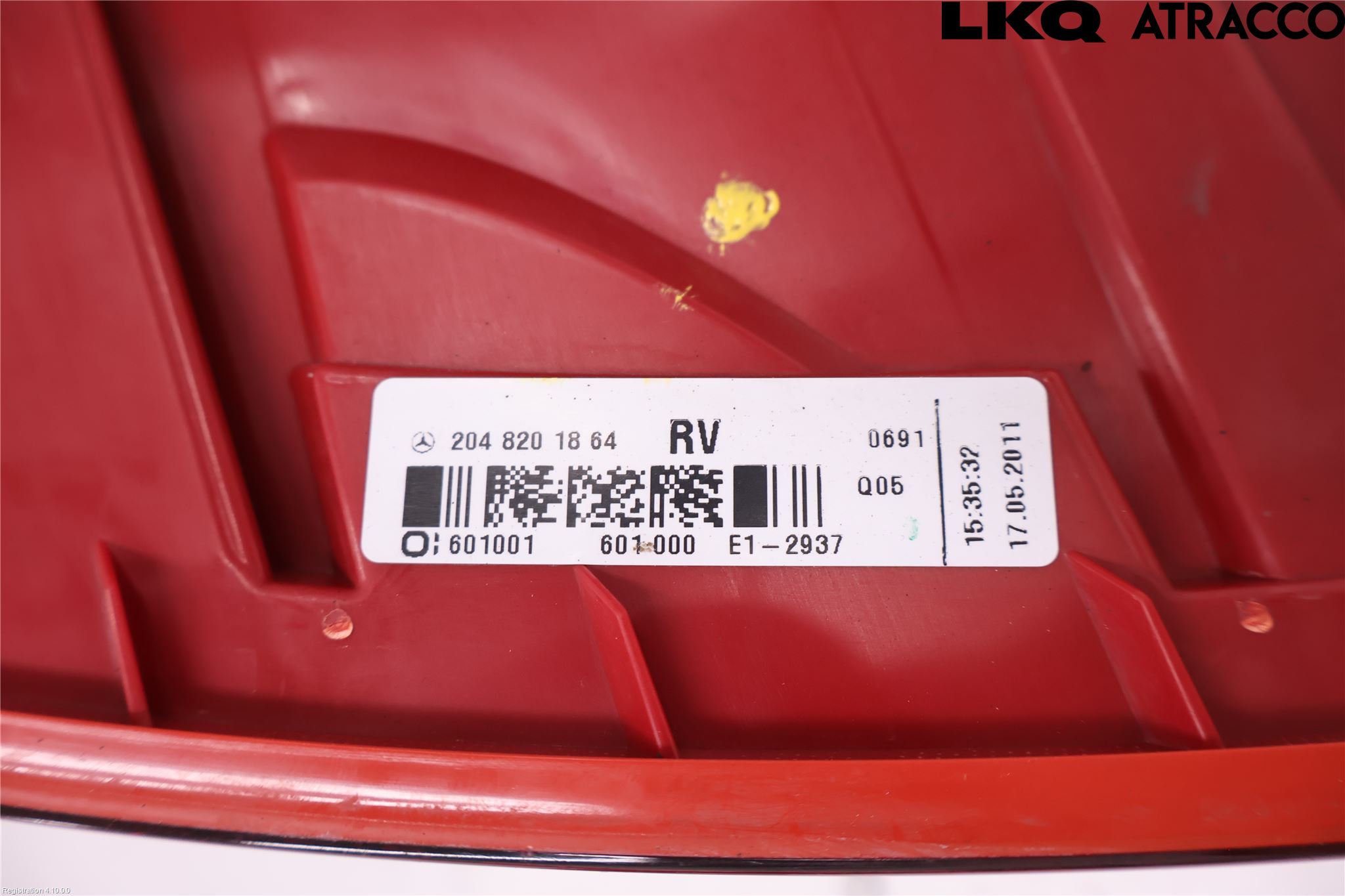 Mercedes-Benz MB C-KLASS (W204) 07-15 Bakljus Vänster
