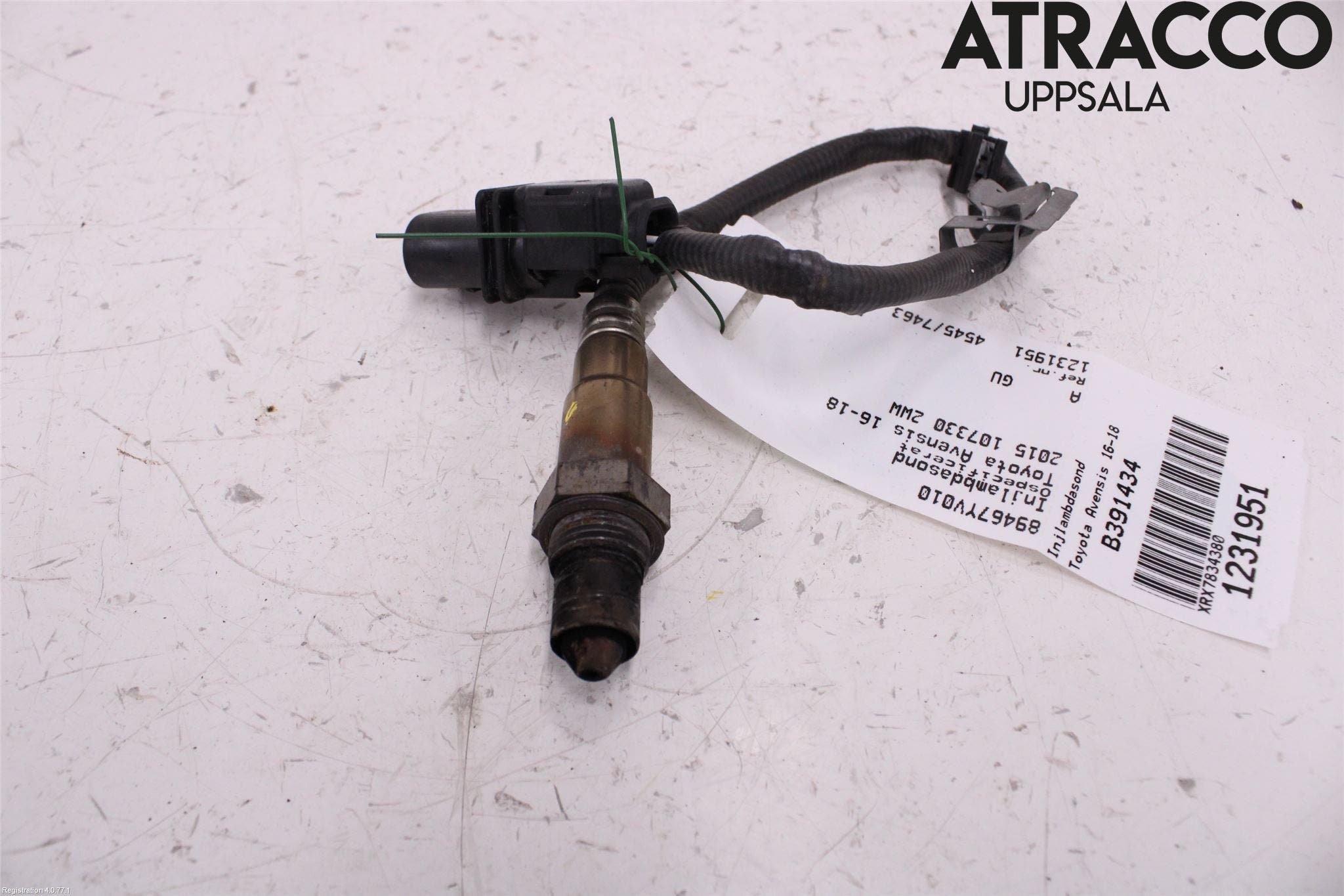 Toyota AVENSIS 16-18 Injlambdasond