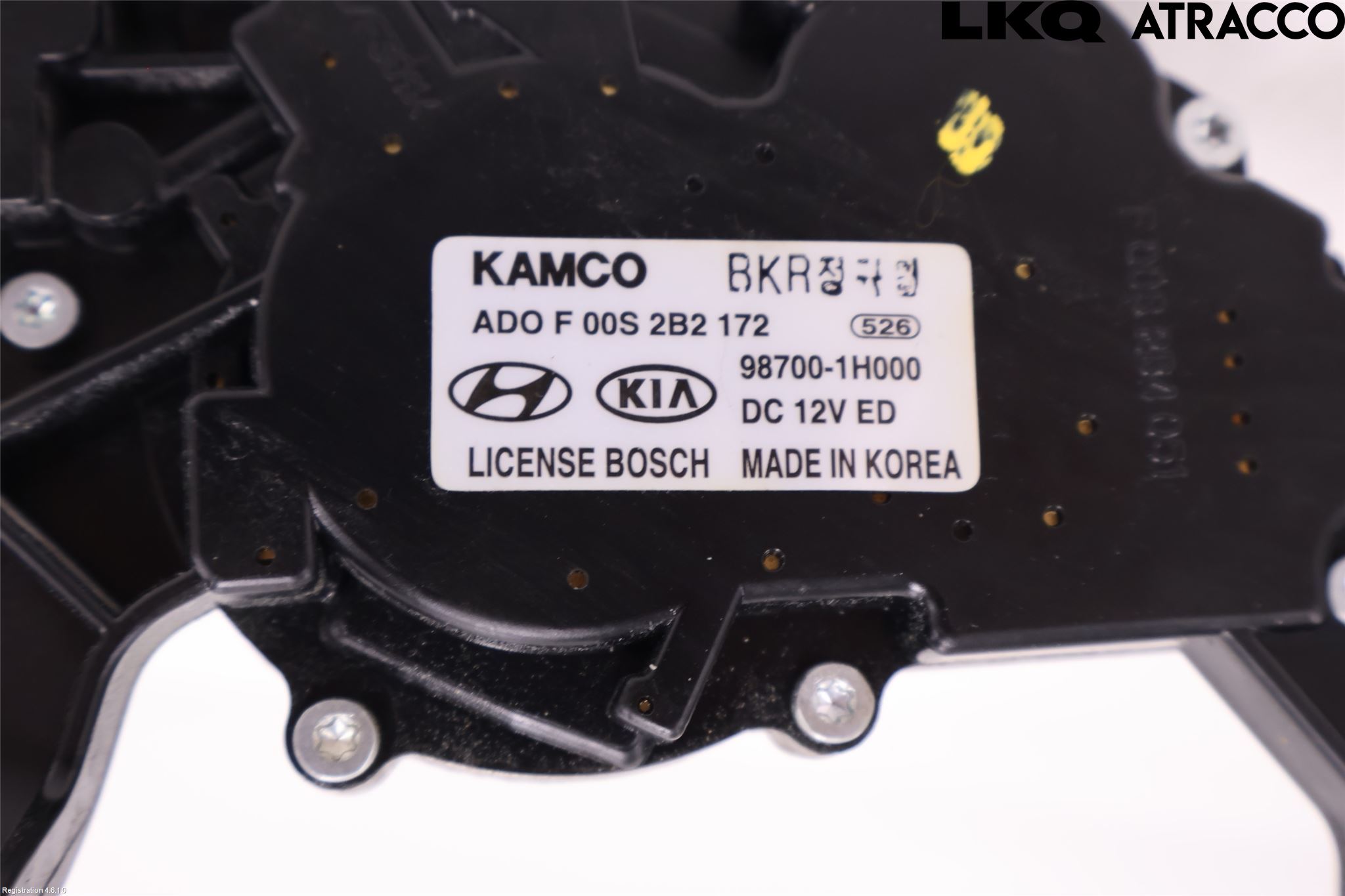 Kia CEED 06-12 Torkarmotor Baklucka