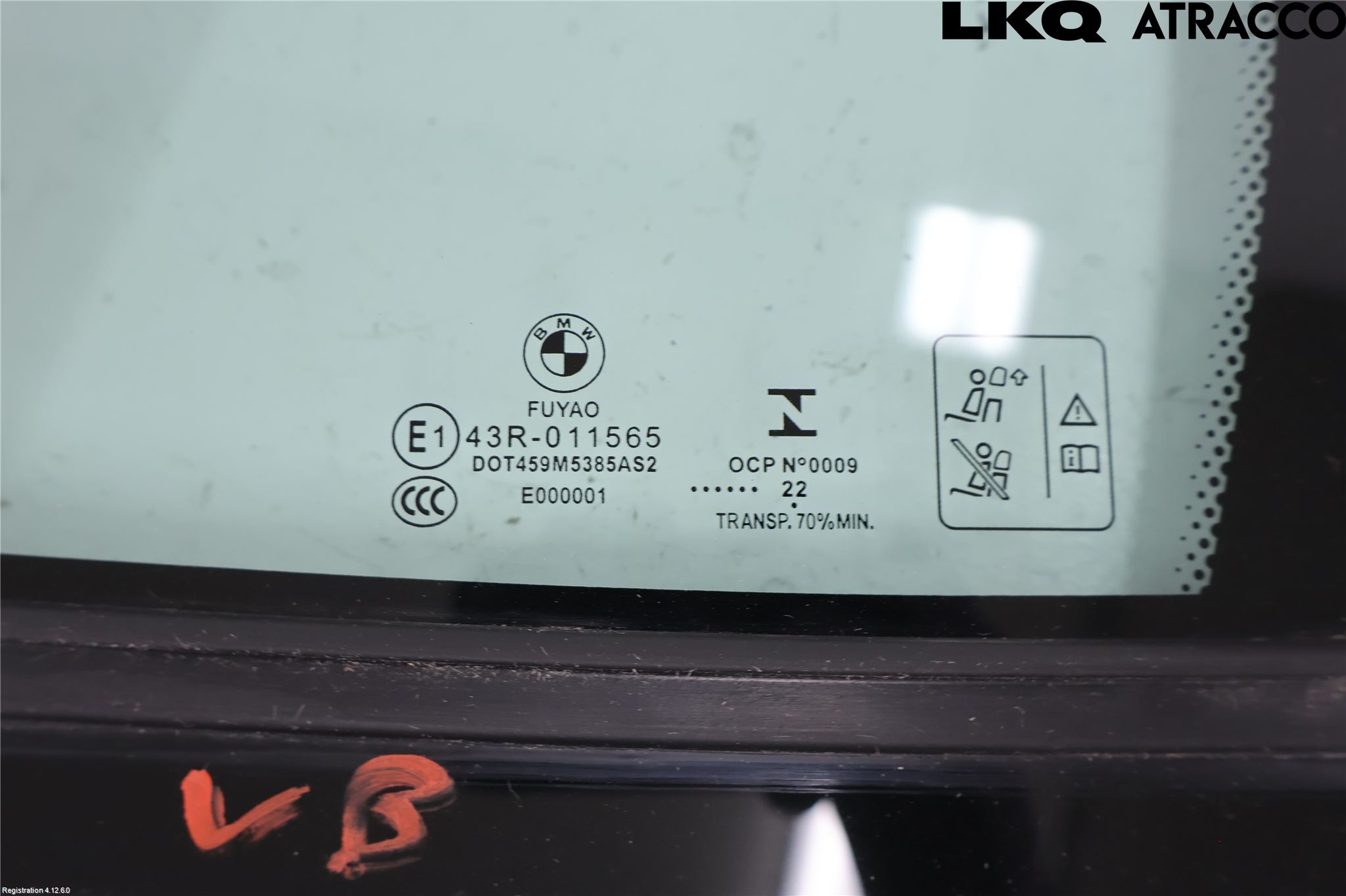 BMW X3 G01 18- Dörruta Bak Lilla Vä