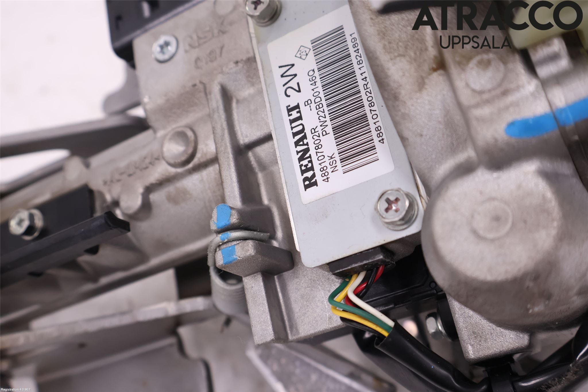 Renault MEGANE III 09-15 Rattaxelagg Med Inb Servo
