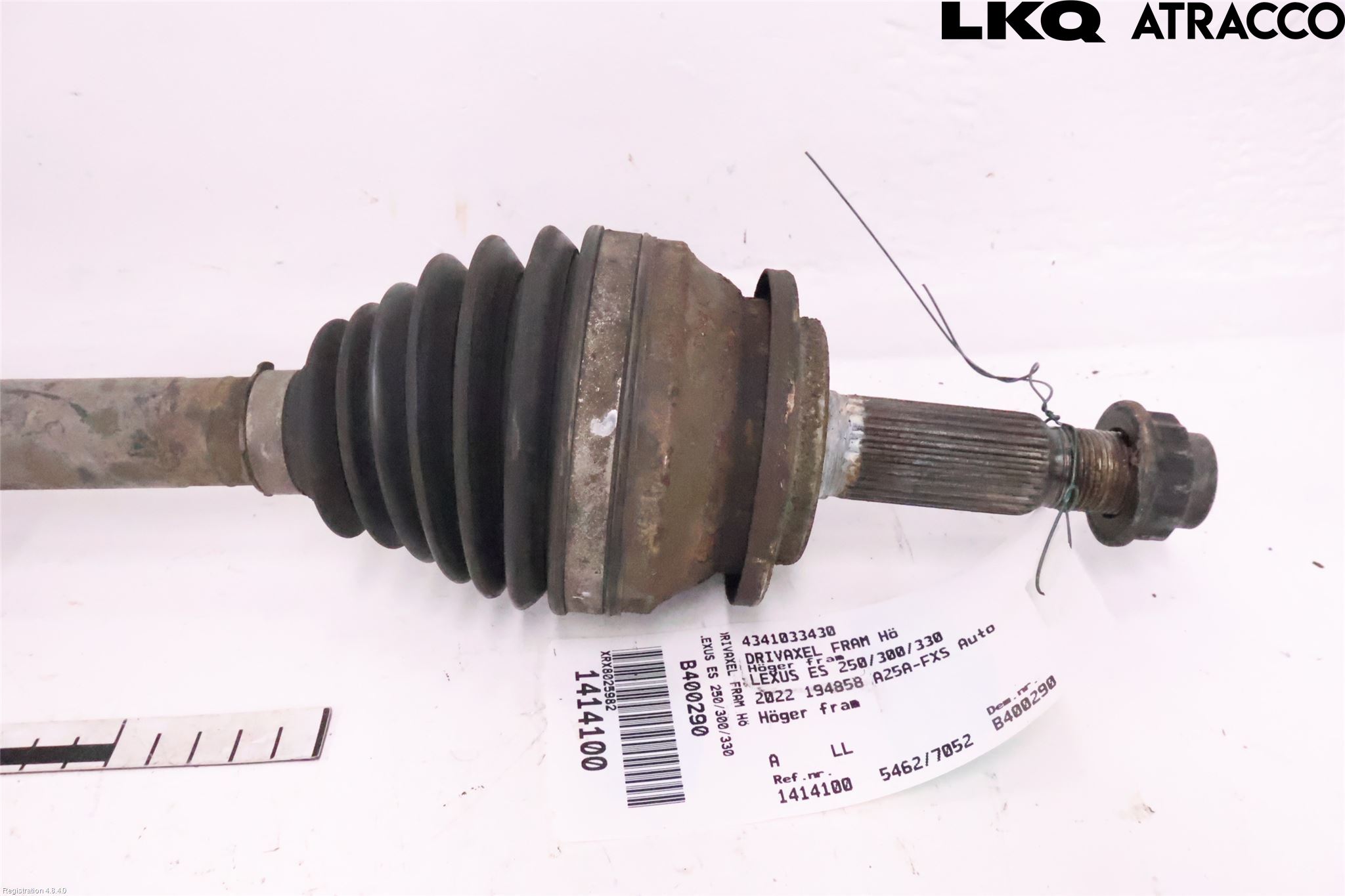 Lexus ES 250/300/330 Drivaxel Fram Höger