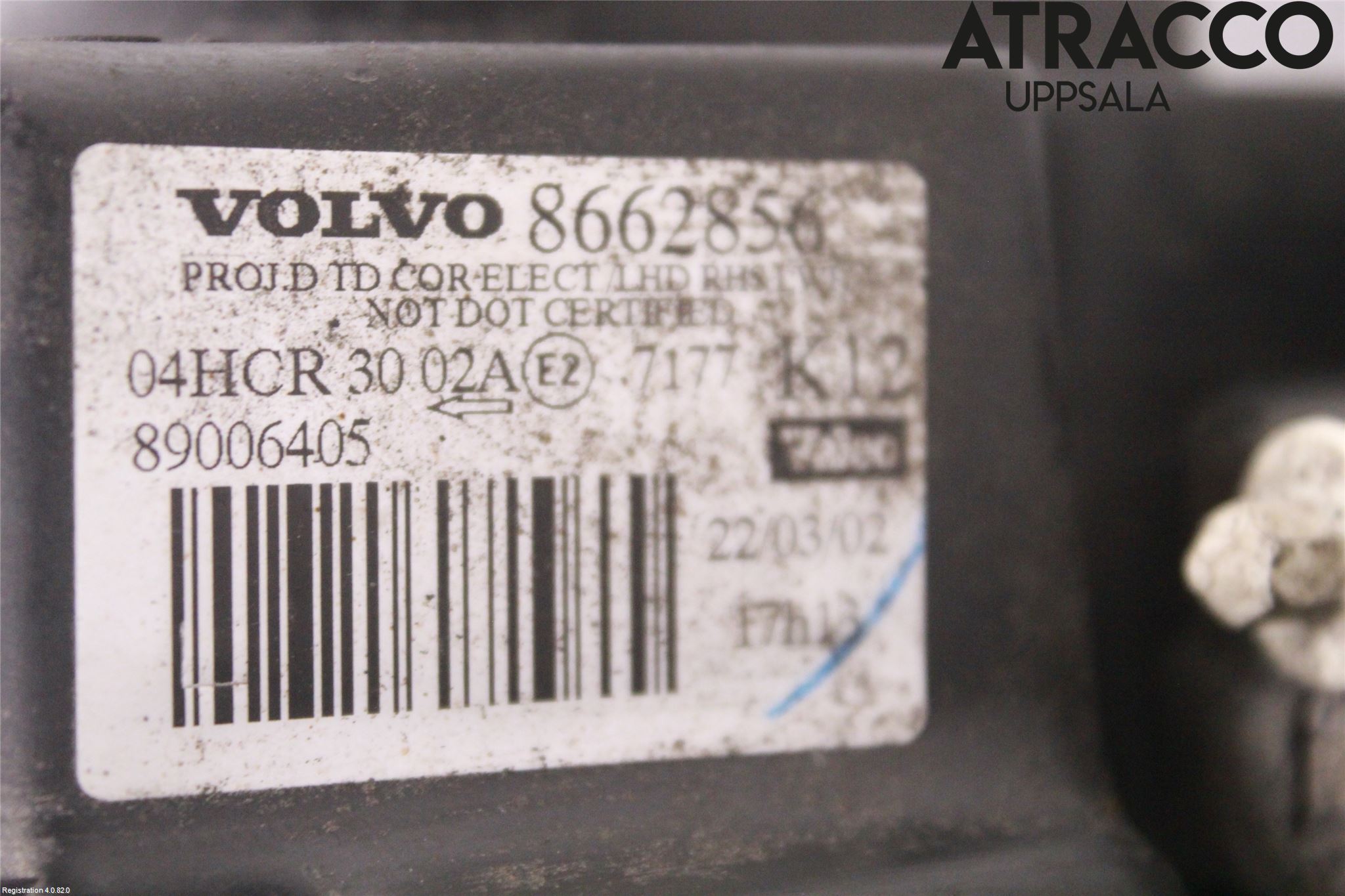 Volvo S80 99-03 Strålkastare Höger