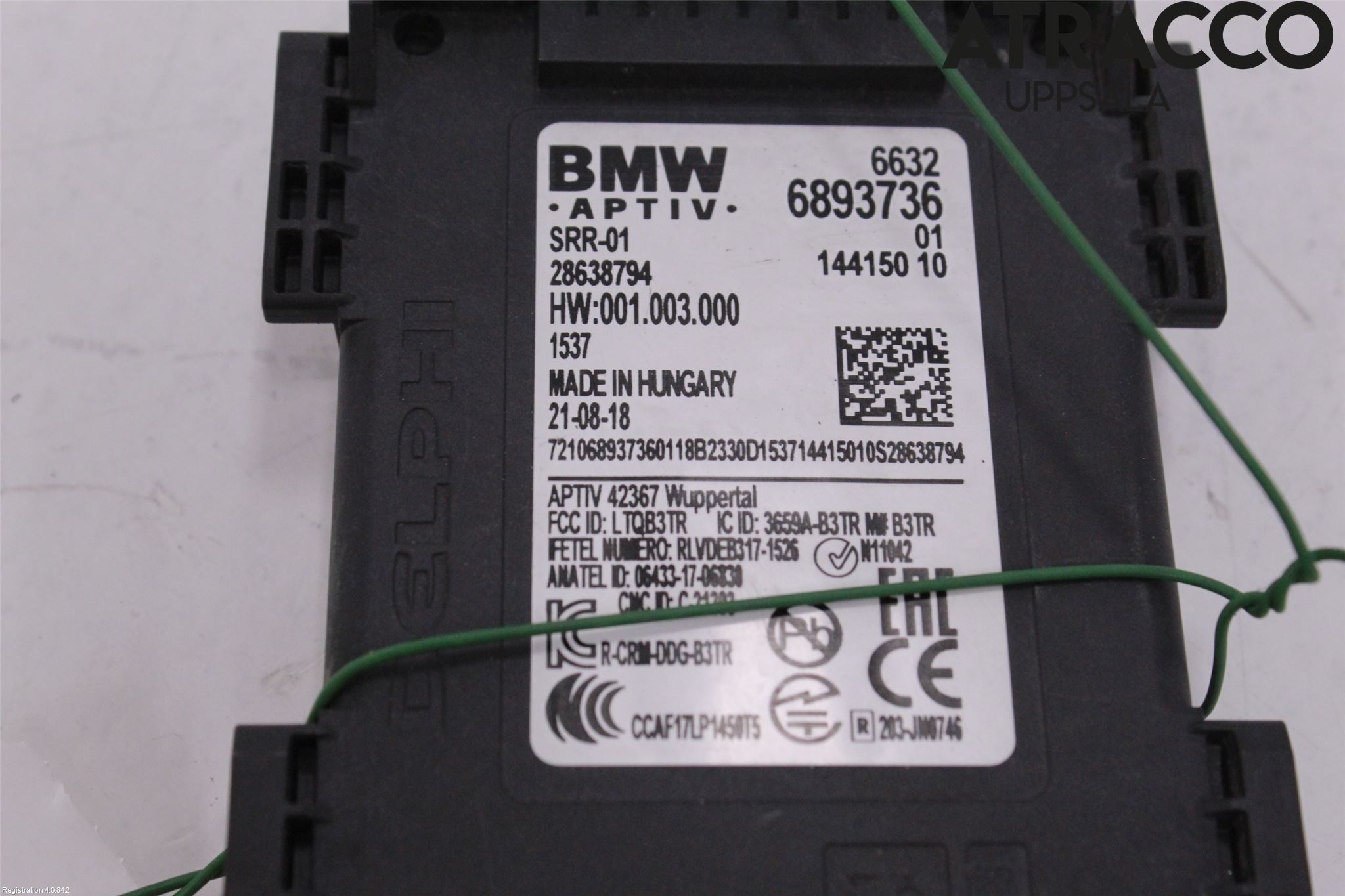 BMW 5 G30/G31/F90 17-23 Sensor Aktivt Kollisionsskydd