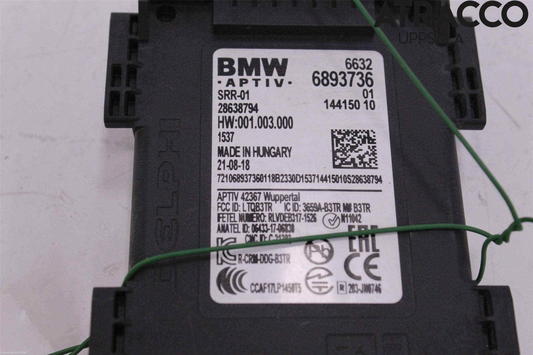 BMW 5 G30/G31/F90 17-23 Sensor Aktivt Kollisionsskydd