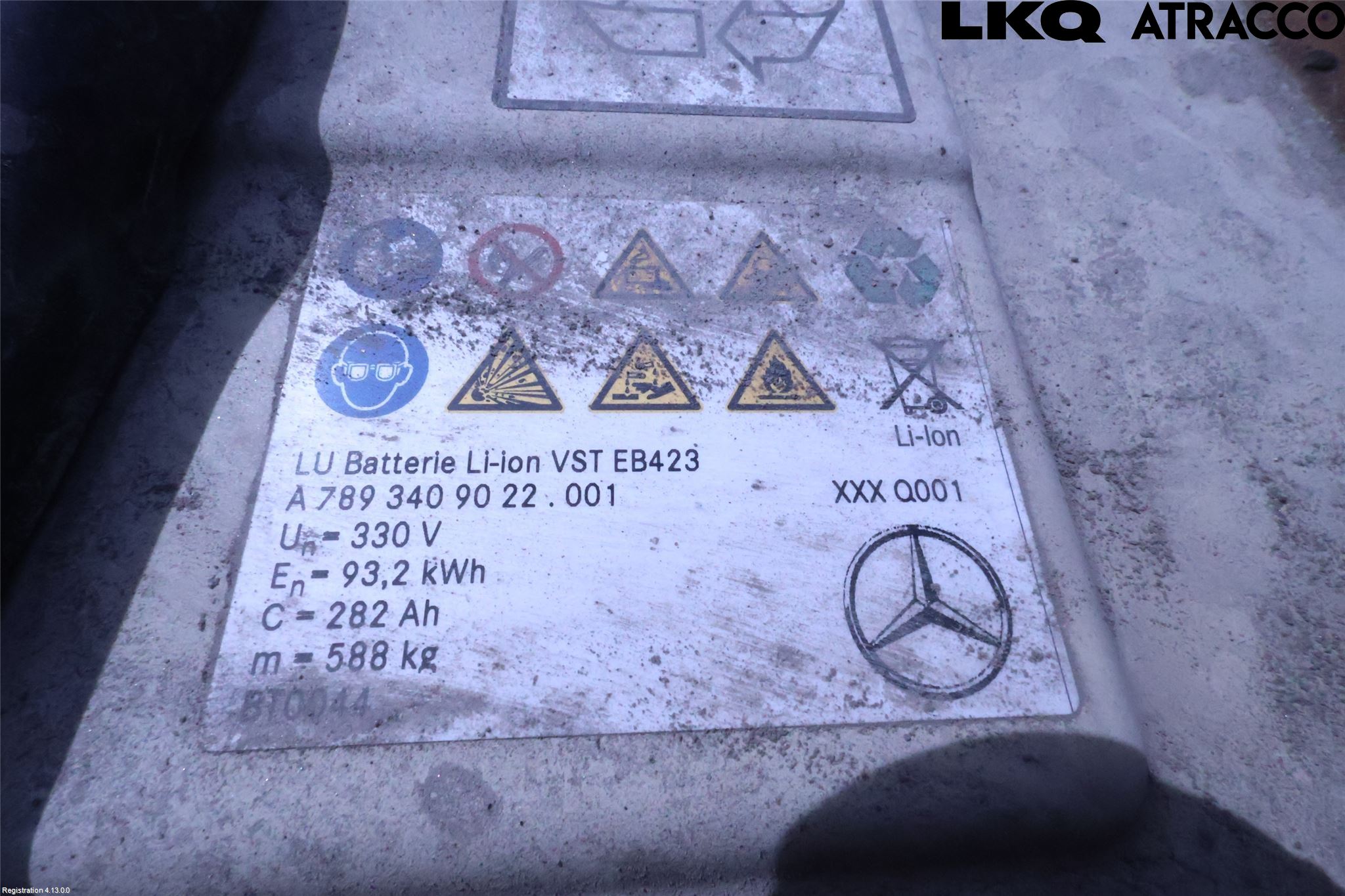 Mercedes-Benz MB EQE (V295) 22- Batteriladdare Högspänning