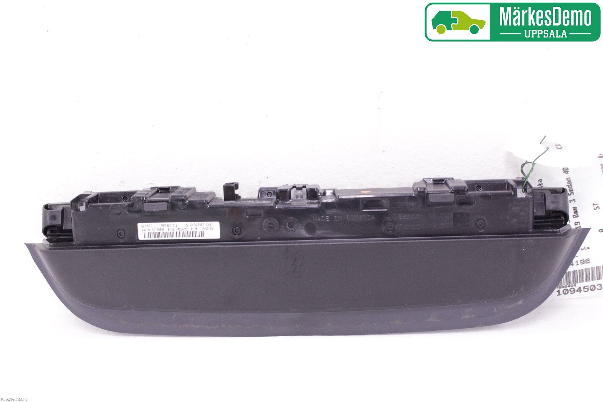 BMW 3 G20/G21/G80/G81 19- Bromsljus Bakruta