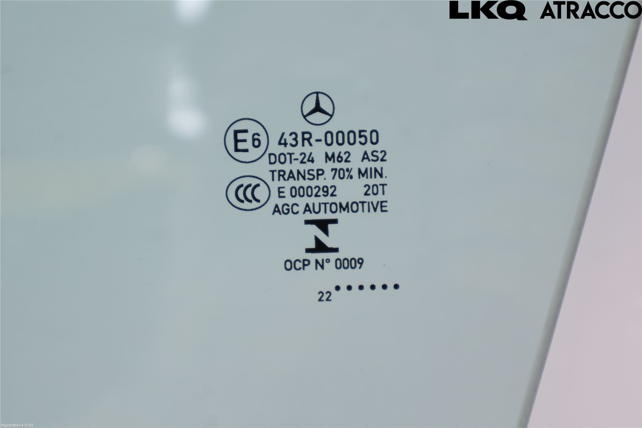 Mercedes-Benz MB E-KLASS (W213) 16-23 Dörruta Fram Vänster