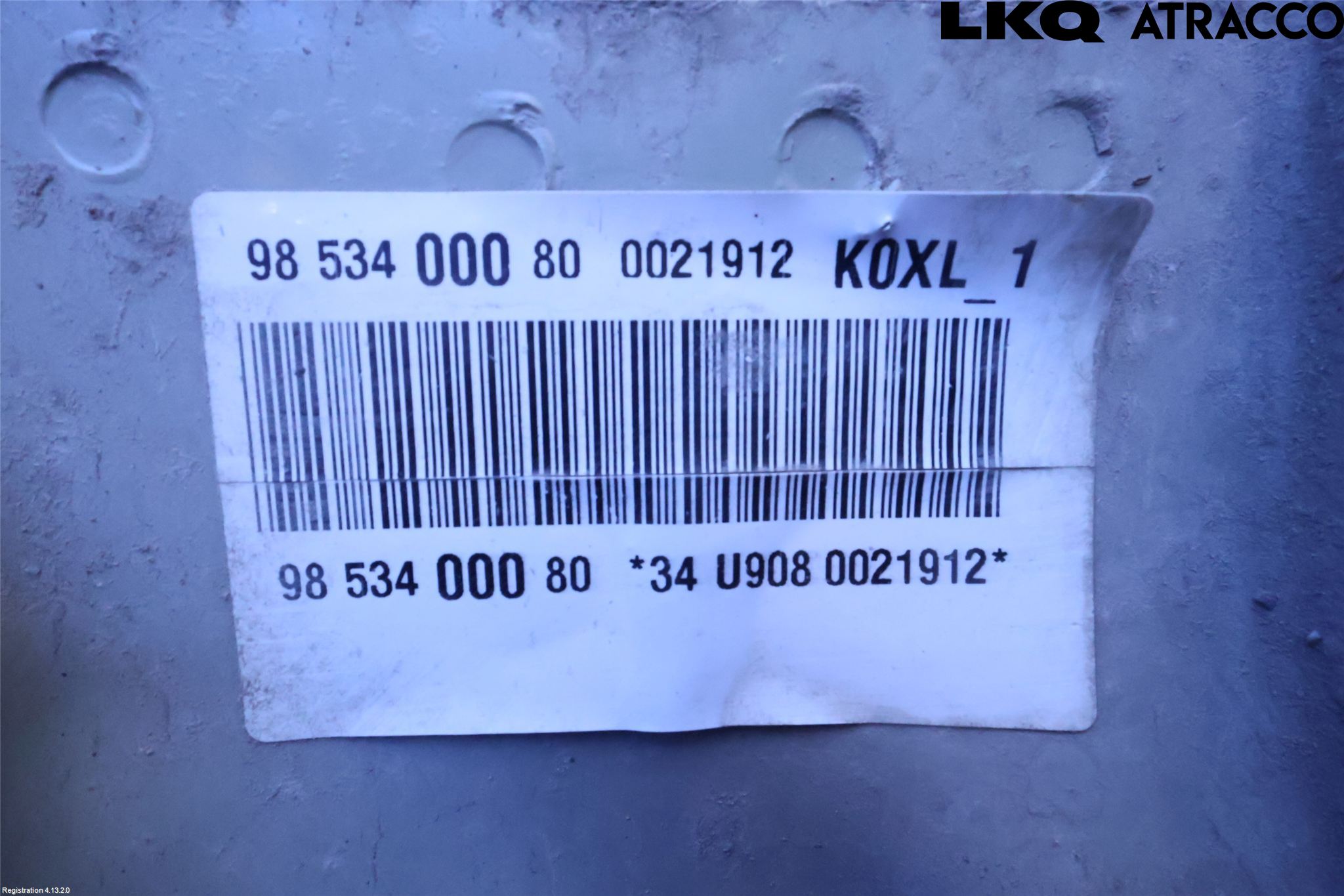 Opel VIVARO 20- Batteri Högspänning