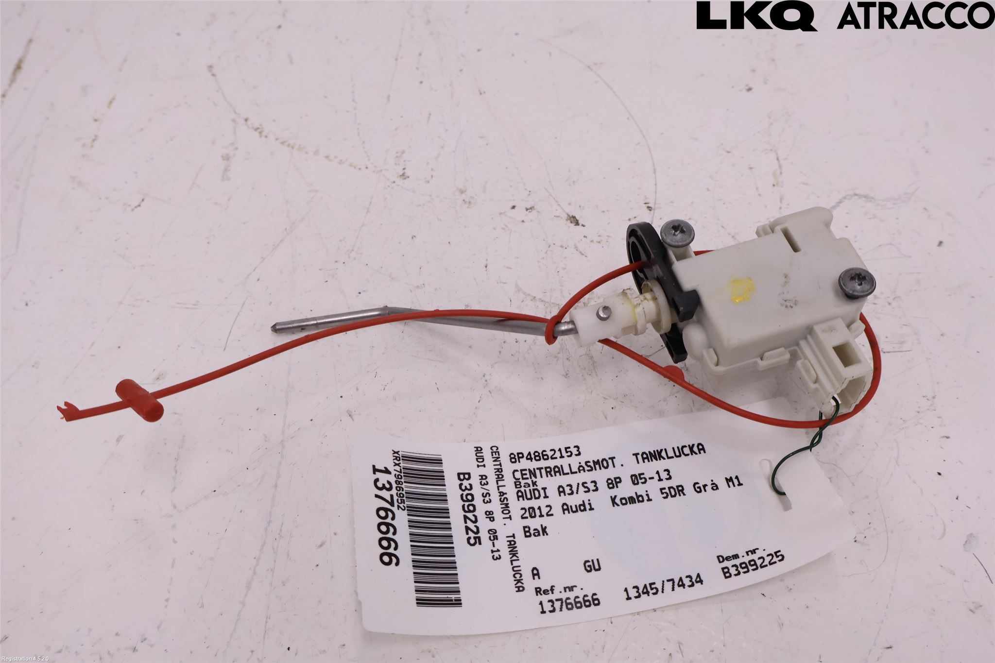 Audi A3/S3 05-13 Centrallåsmot Tanklucka