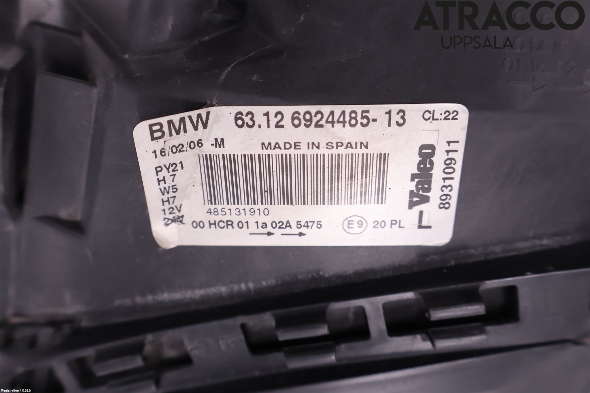 BMW 1 E87/81 5D/3D 03-11 Strålkastare Vänster