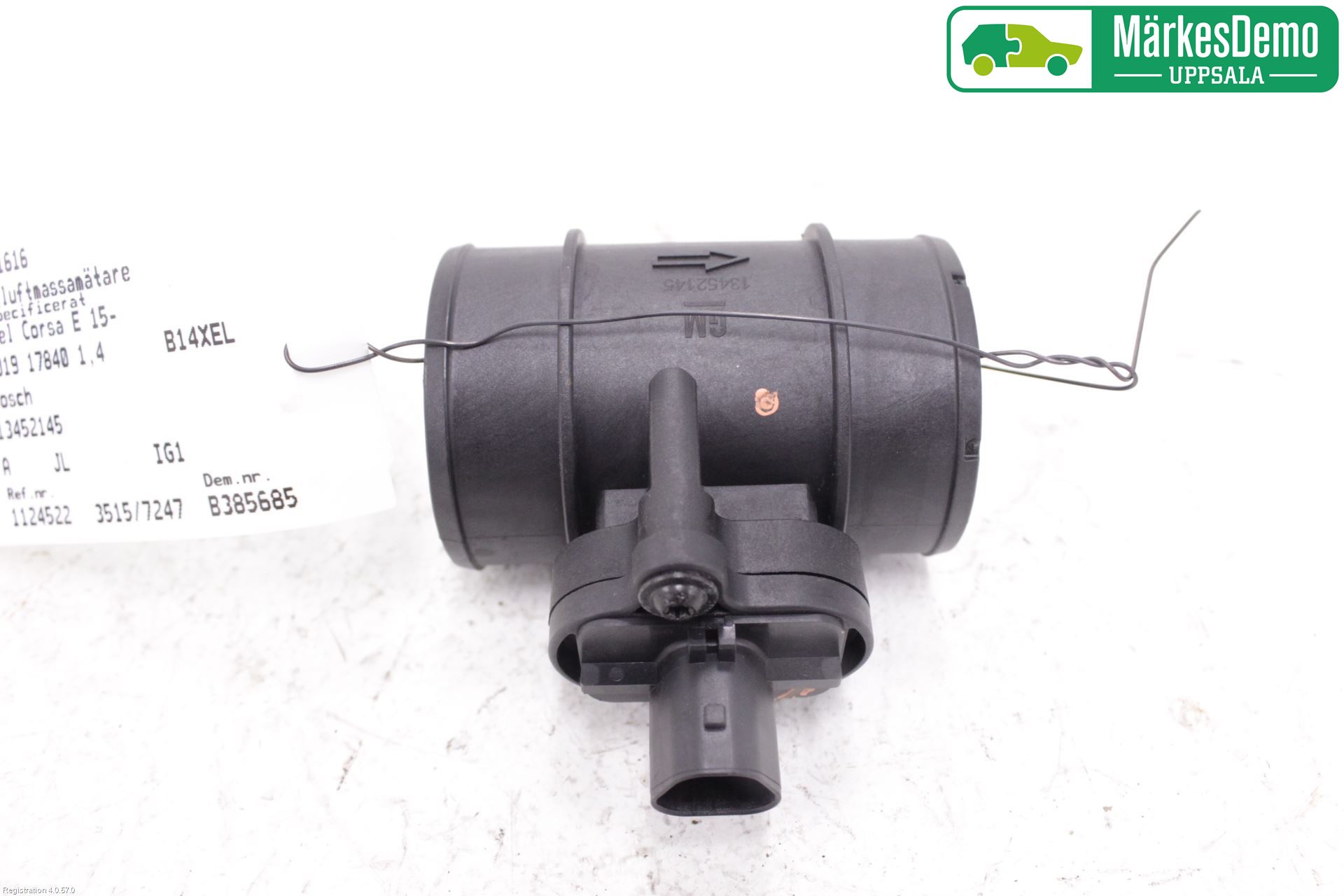 Opel CORSA E 15-19 Injluftmassamätare