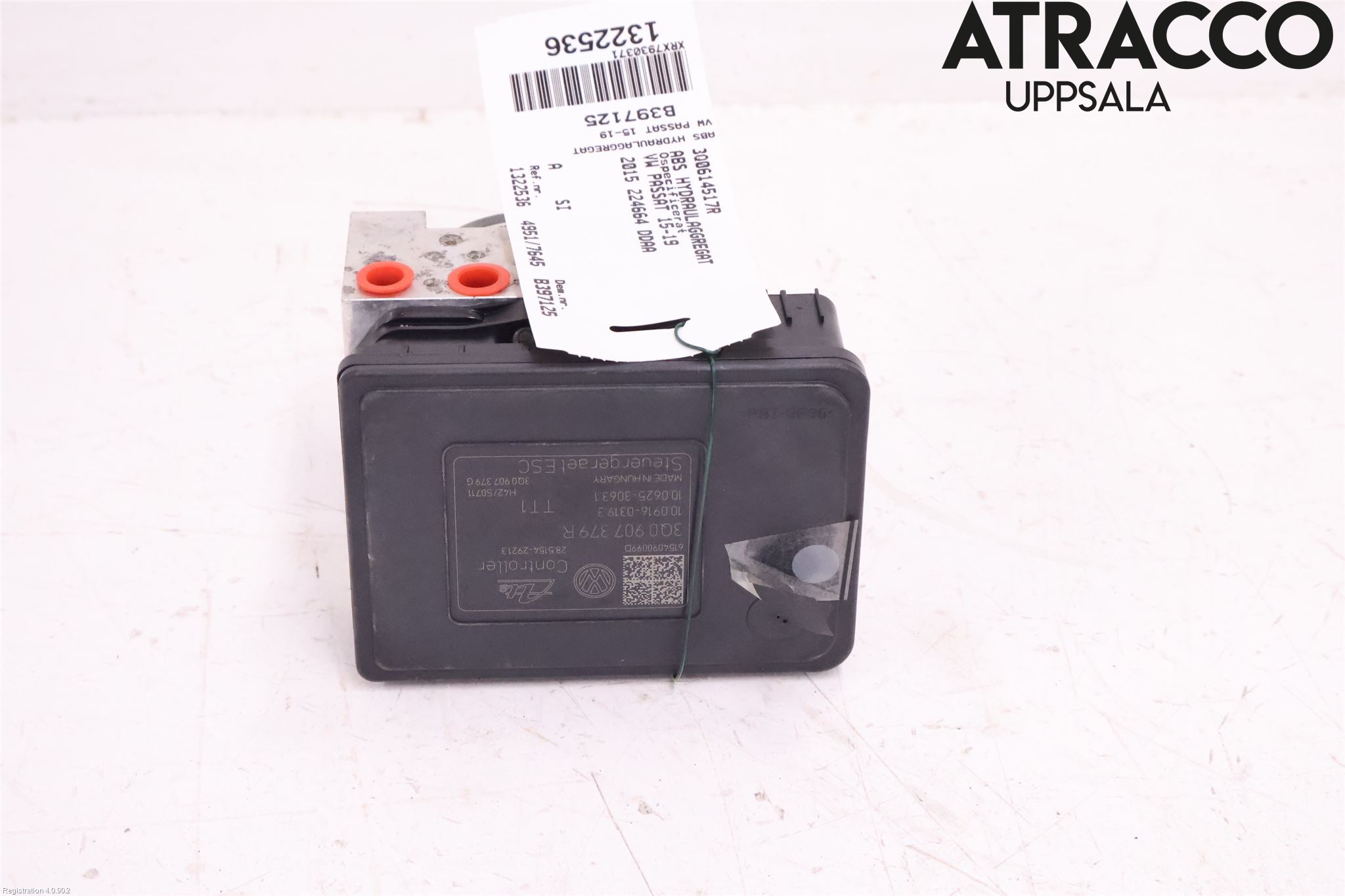 Volkswagen VW PASSAT 15-19 Abs Hydraulaggregat