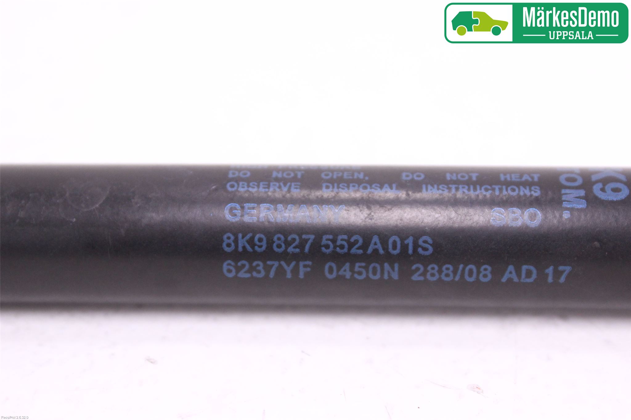 Audi A4/S4 08-11 Gasfjäder Baklucka