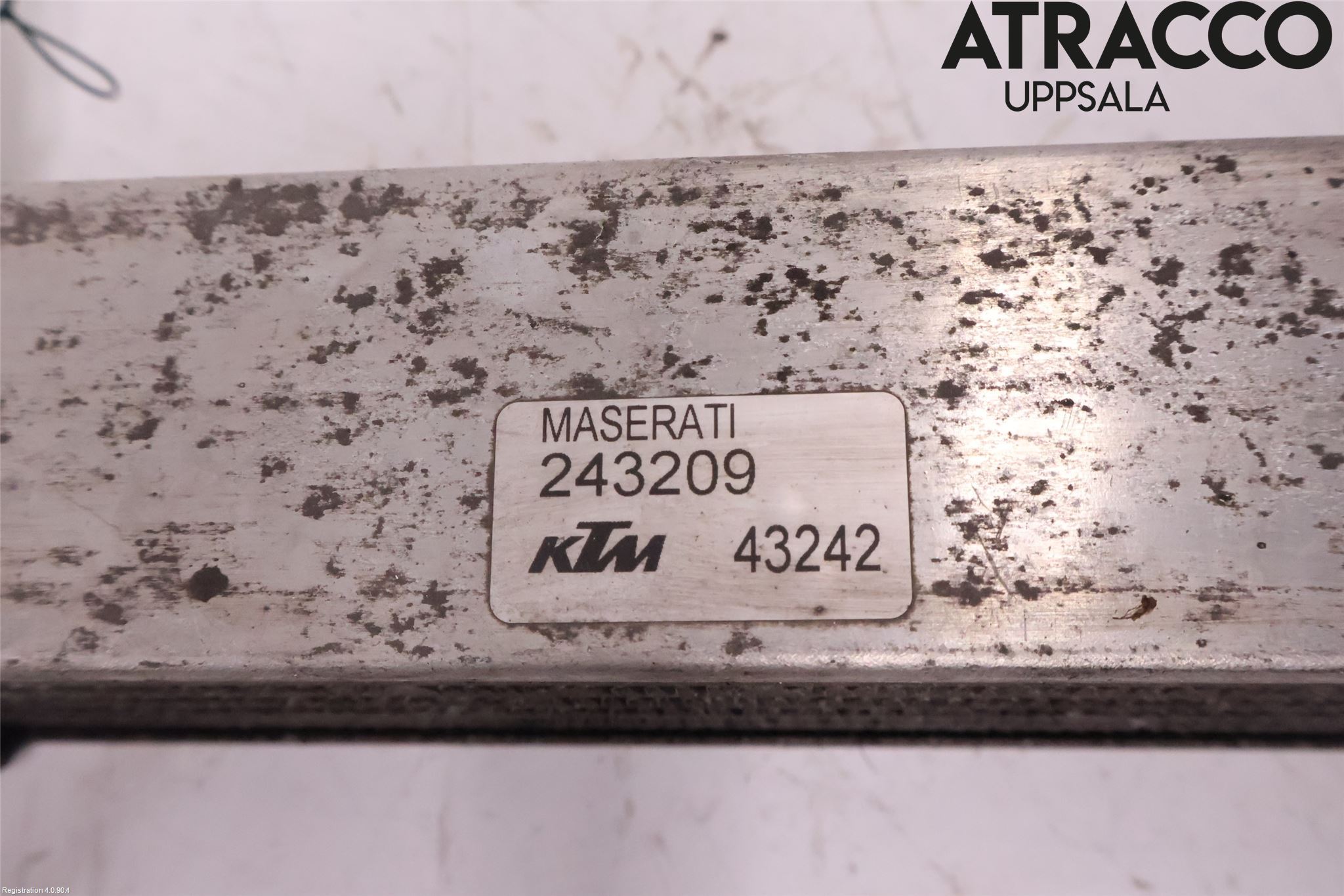 Maserati  Oljekylare Motor