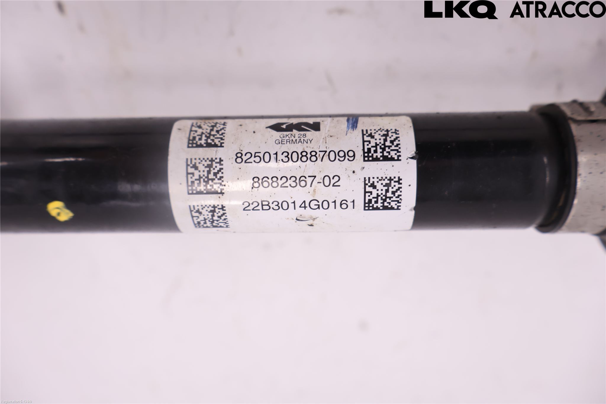 BMW 3 G20/G21/G80/G81 19- Drivaxel Fram Vänster