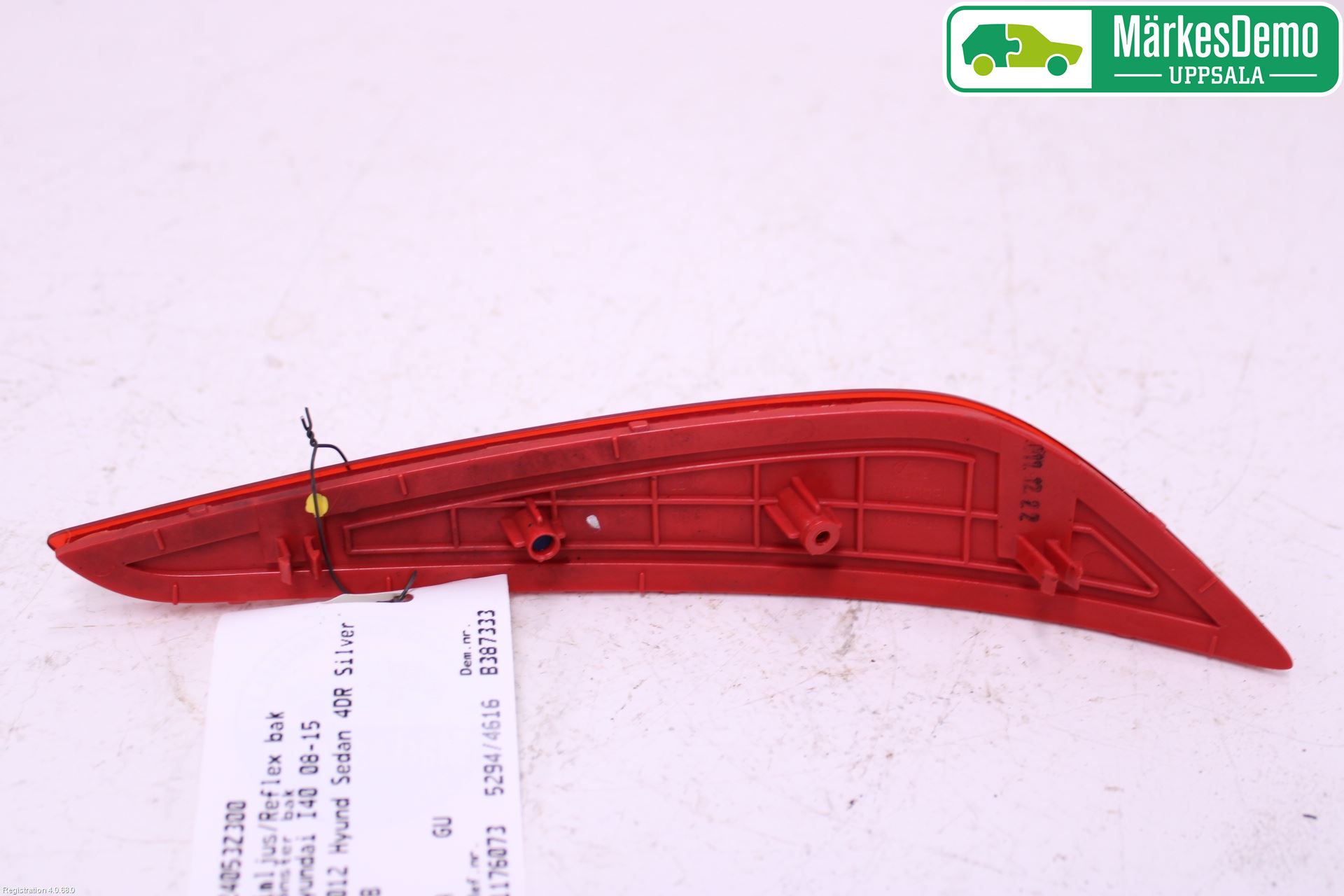 Hyundai i40 08-15 Dimljus/Reflex Bak