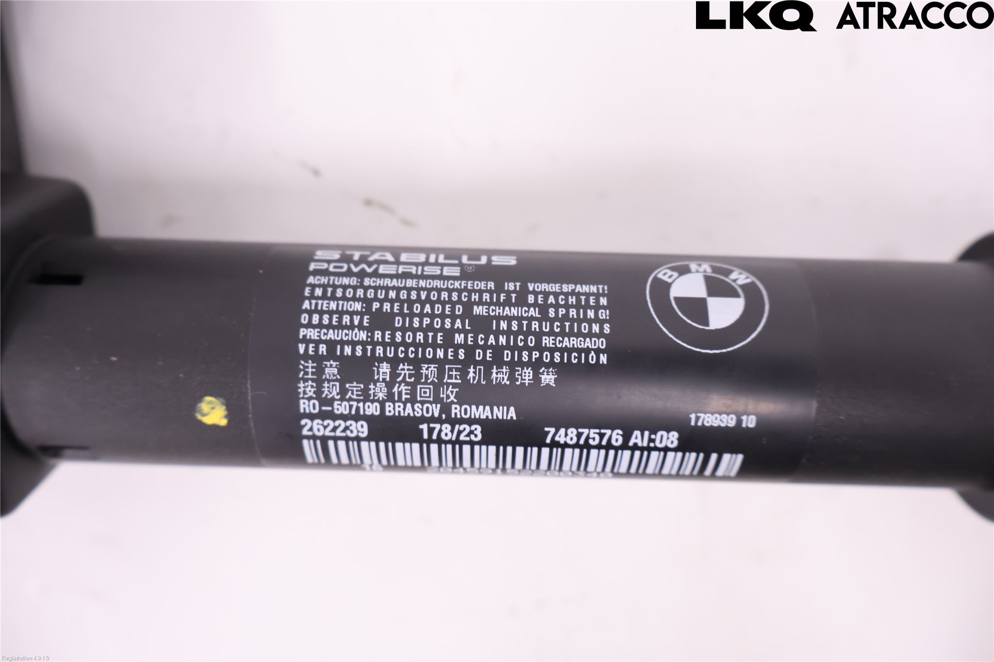 BMW 4/i4 G26 GRAN COUPÉ 21- Gasfjäder Baklucka