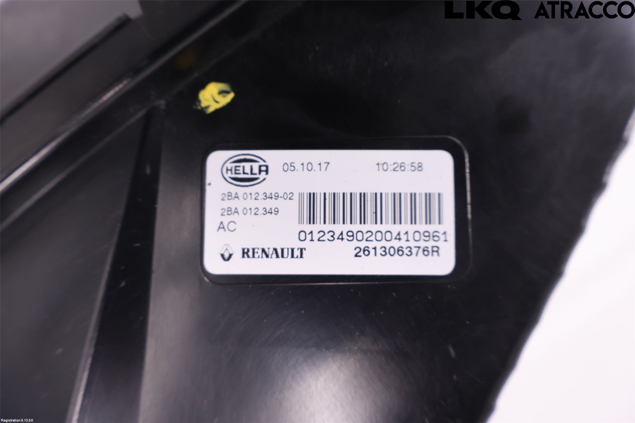 Renault MEGANE IV 16-23 Dimljus-Varselljus Fram