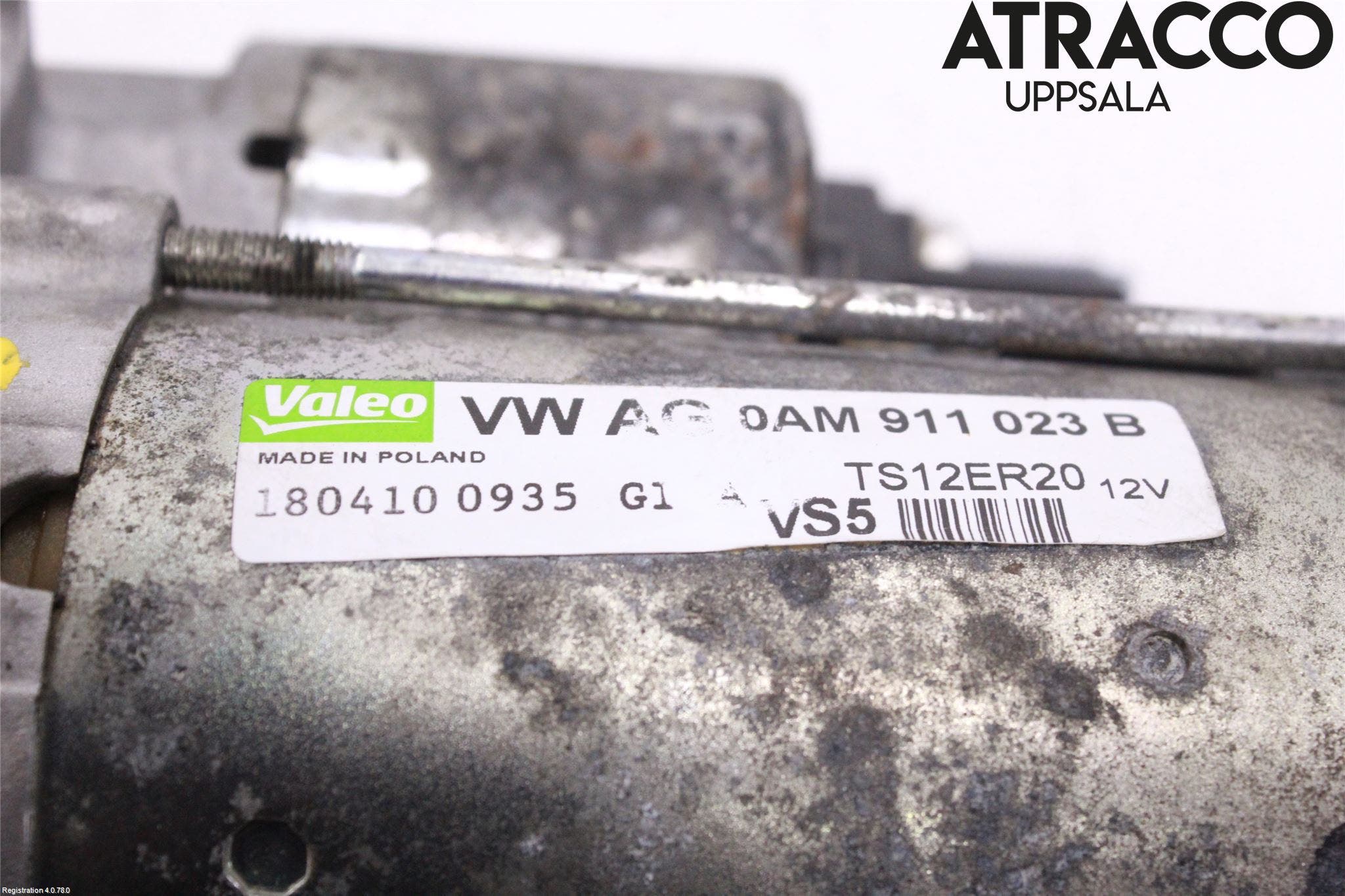 Volkswagen VW GOLF VI 09-13 Startmotor