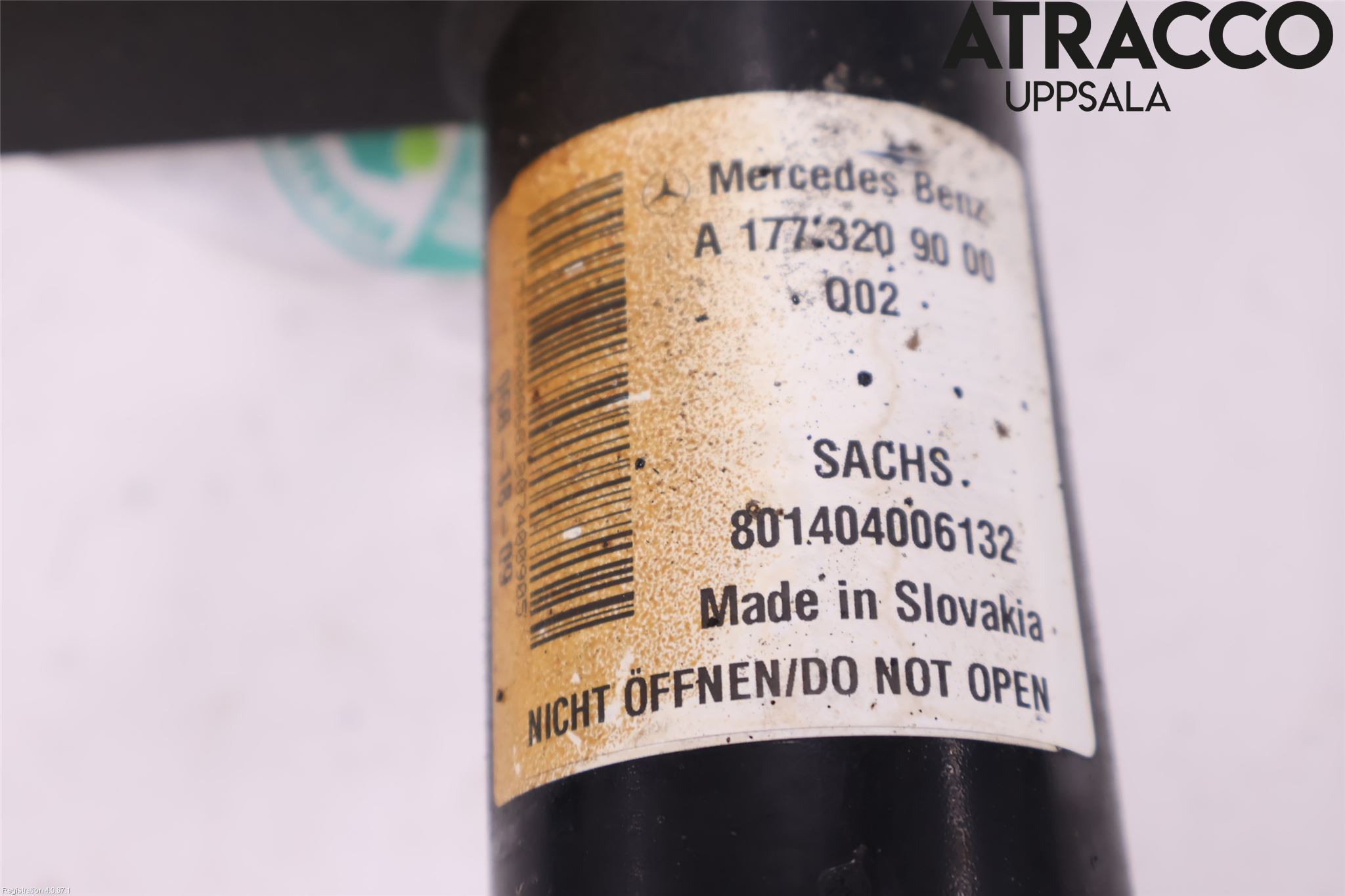 Mercedes-Benz MB A-KLASS (W177) 18- Fjäderben Fram Höger