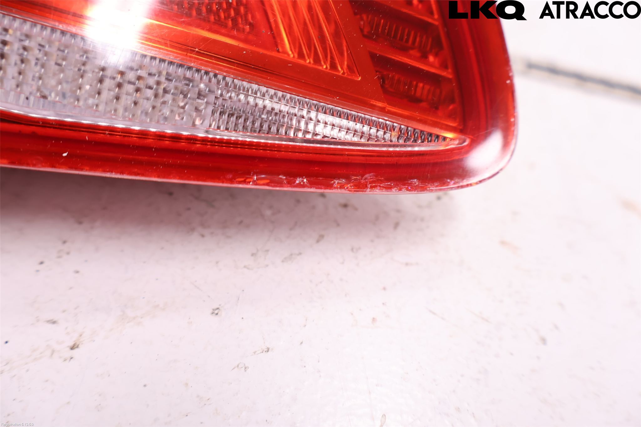 Volkswagen VW PASSAT 11-14 Bakljus Lucka Vä