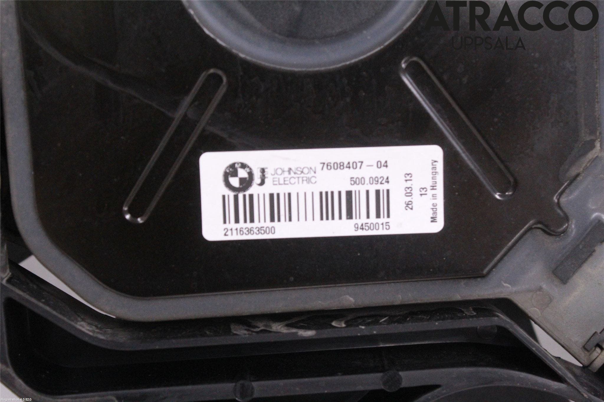 BMW 3 F30/F31/F80 12-19 Kylfläkt El