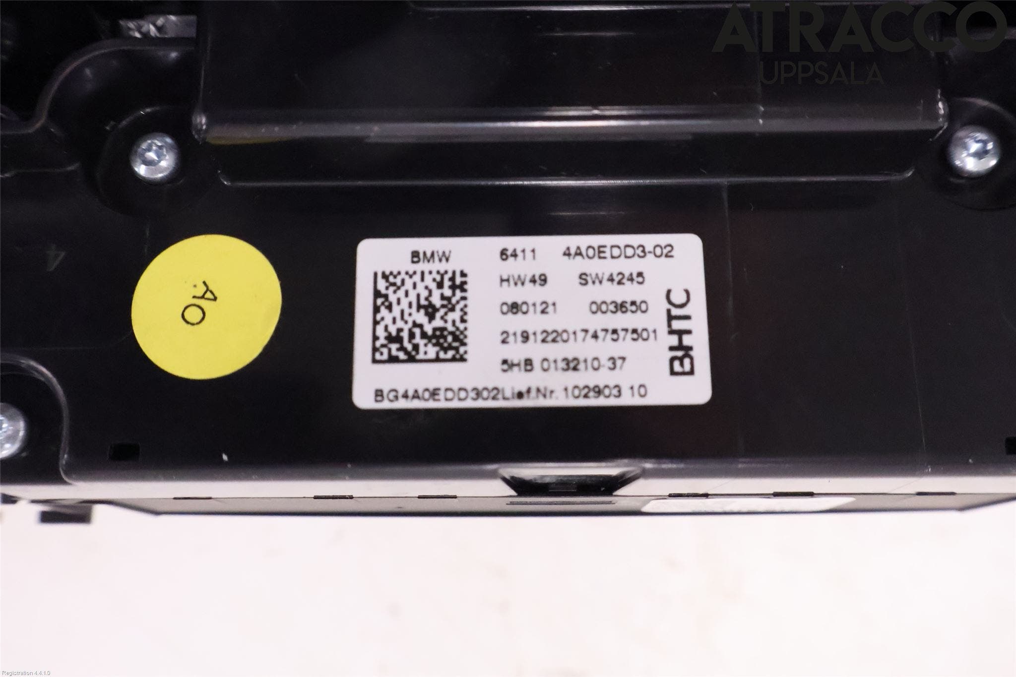 BMW 3 G20/G21/G80/G81 19- Ac Styrenhet Ac Manöveren