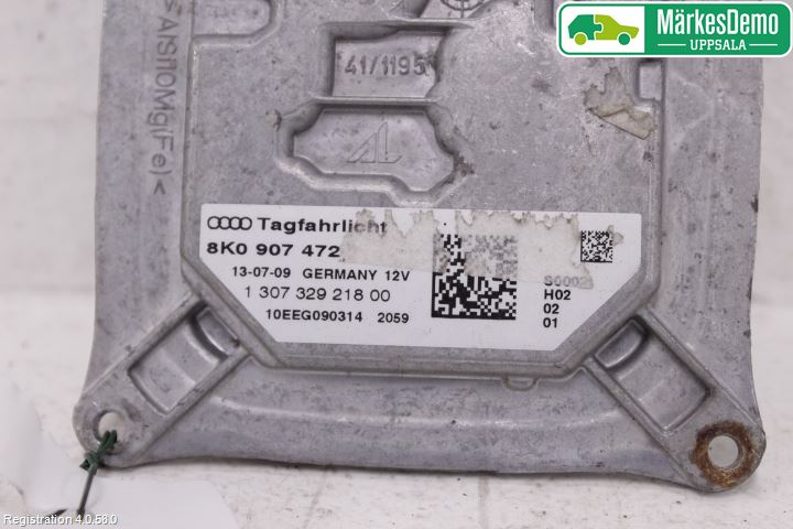 Audi A4/S4 08-11 Styrenhet Strålkastare