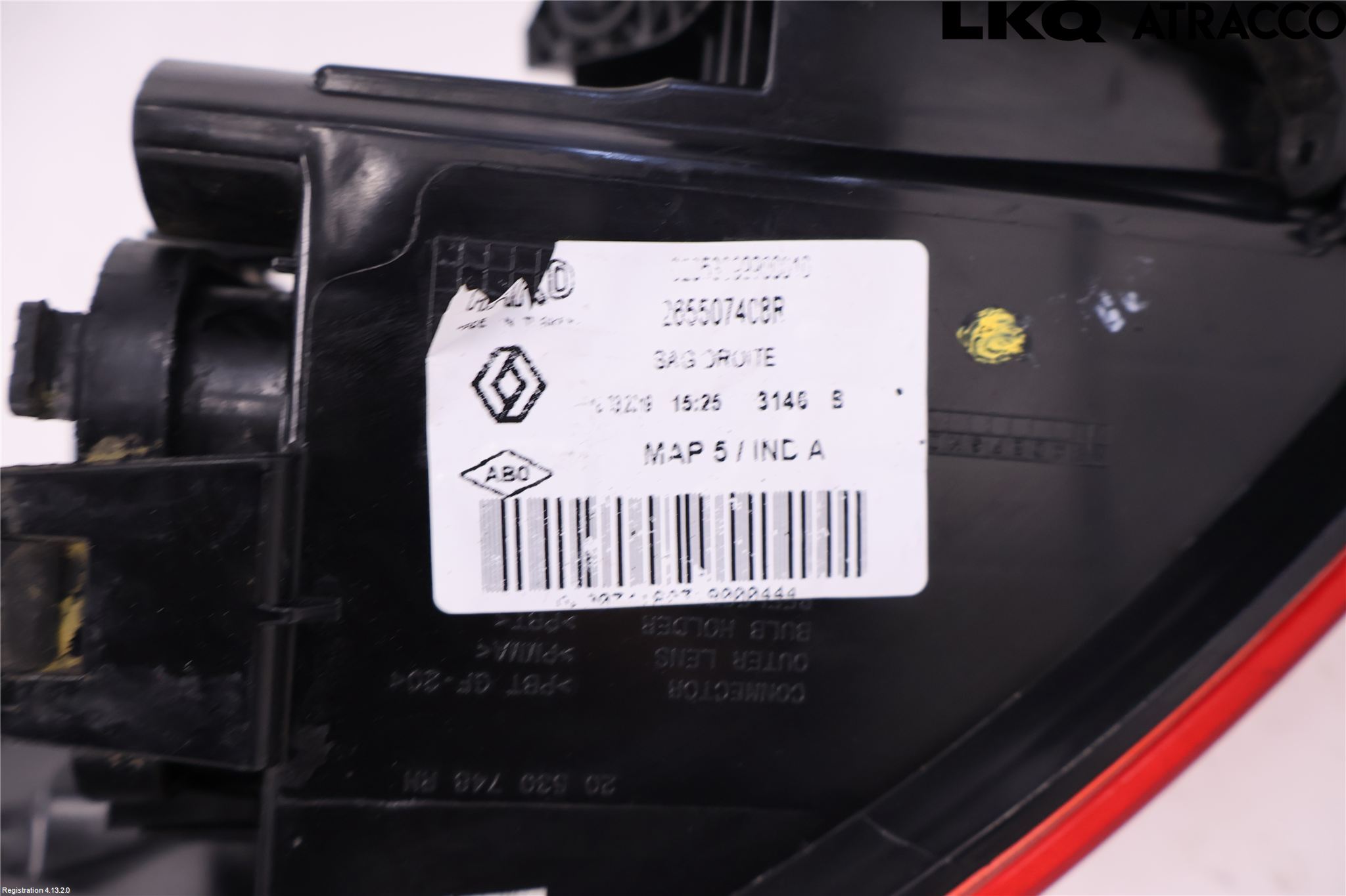 Renault CLIO IV 16-19 Bakljus Höger