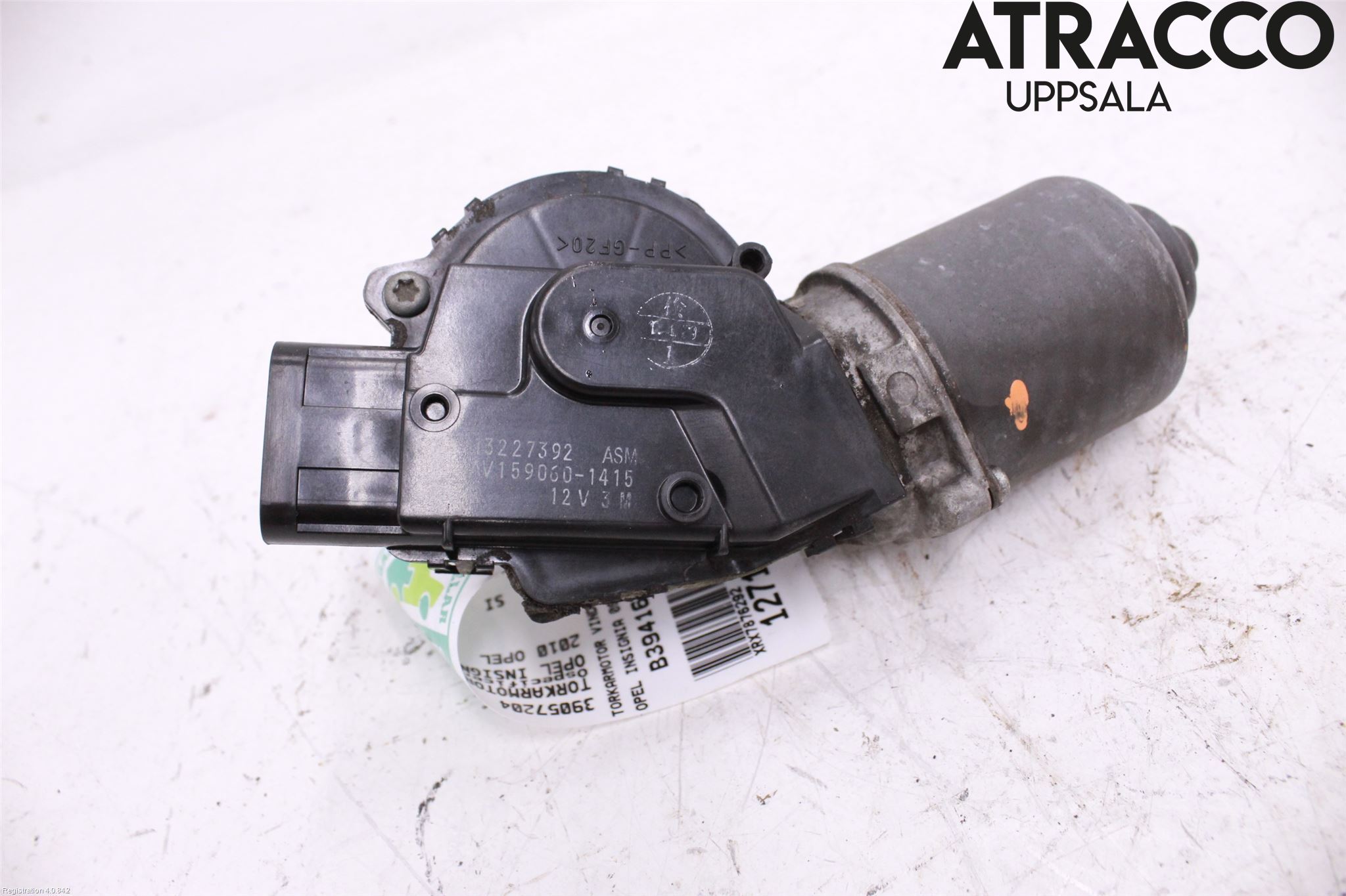 Opel INSIGNIA 09-16 Torkarmotor Vindruta