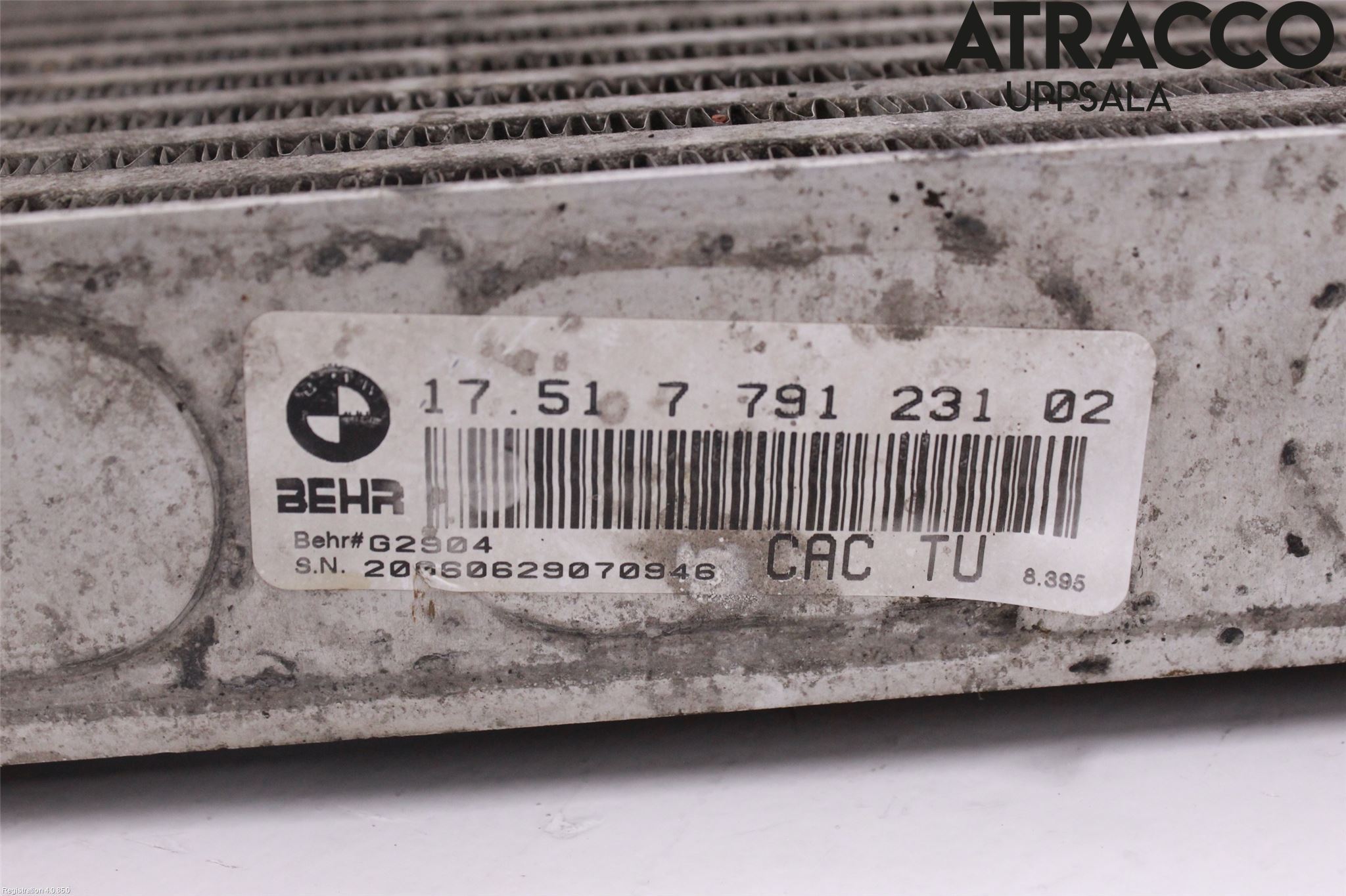 BMW X5 E53     99-06 Laddluft-Intercooler Kyl