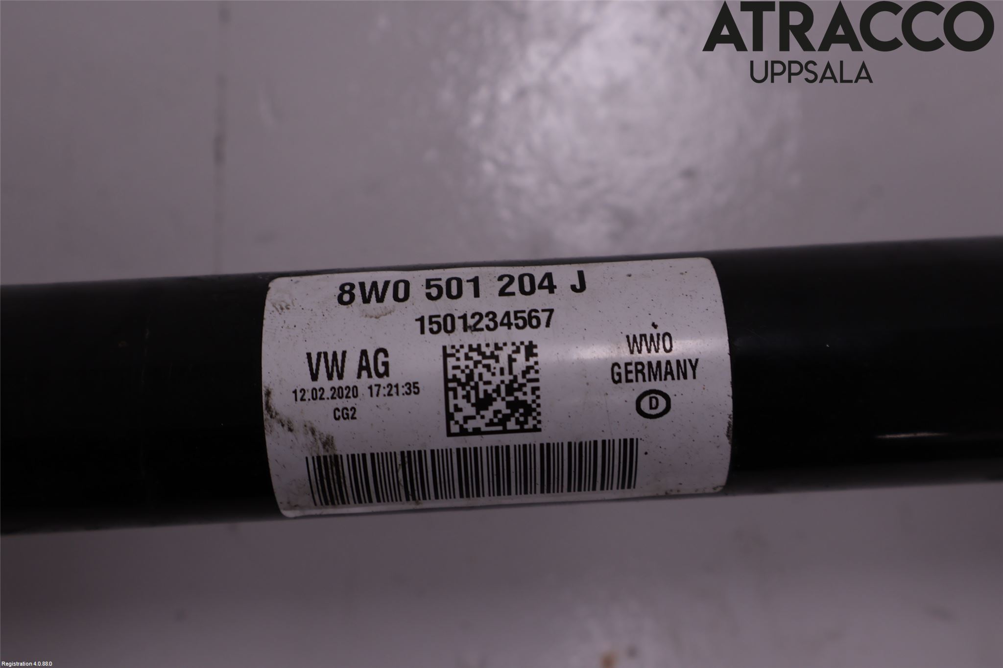 Audi A5 17- Drivaxel Bak Höger