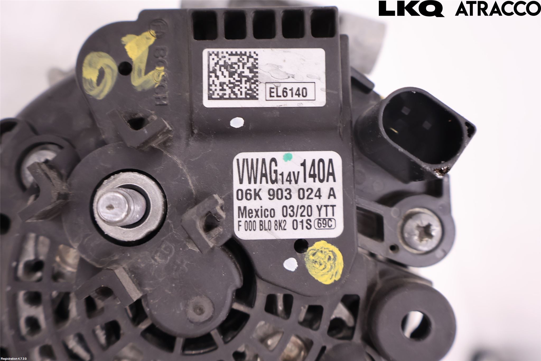 Volkswagen VW TIGUAN ALLSPACE 18- Generator