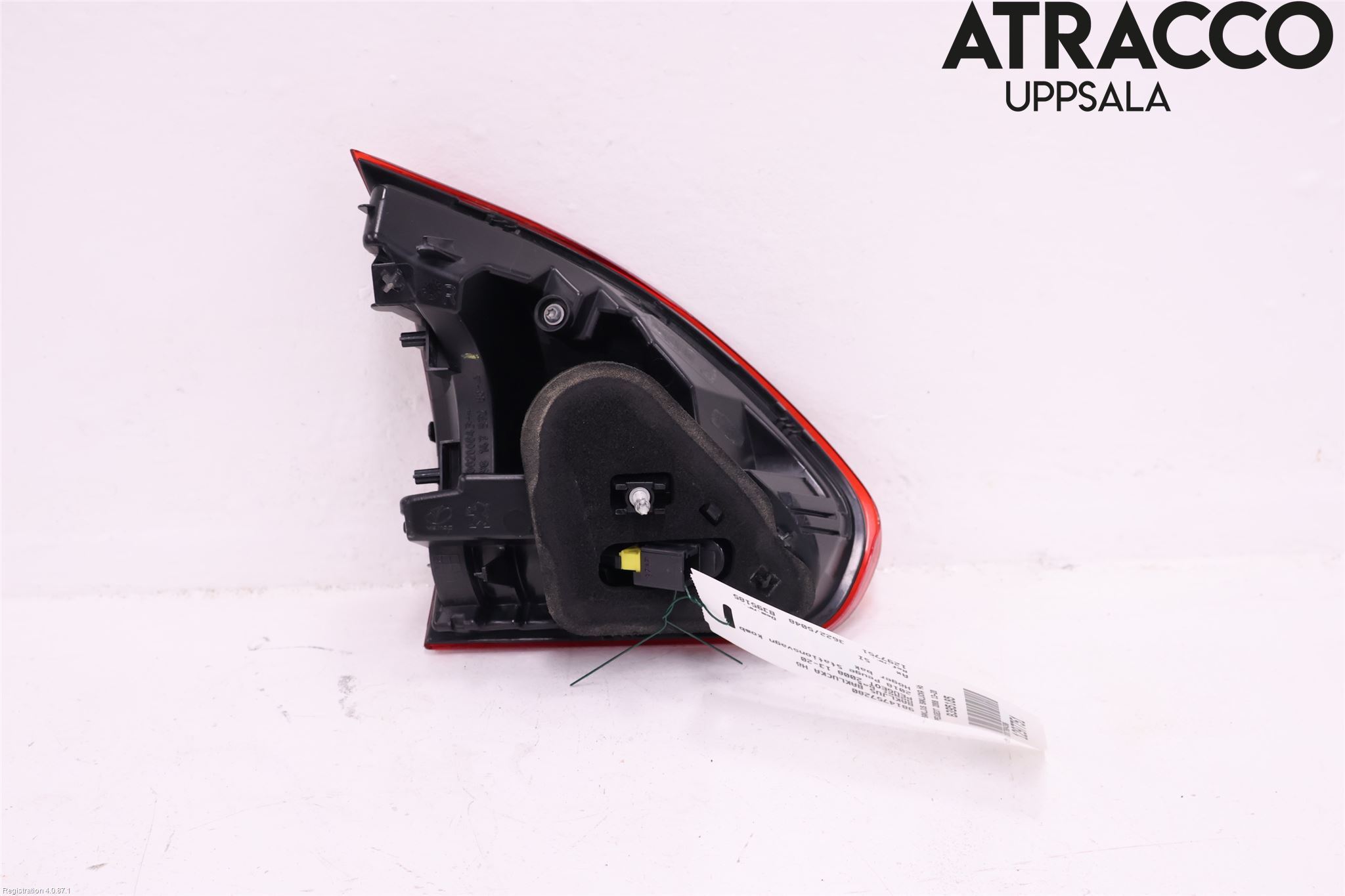 Peugeot 2008 13-20 Bakljus Lucka Hö