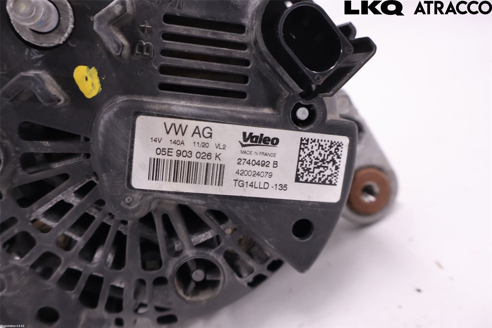 Audi A3/S3 8V 13-20 Generator