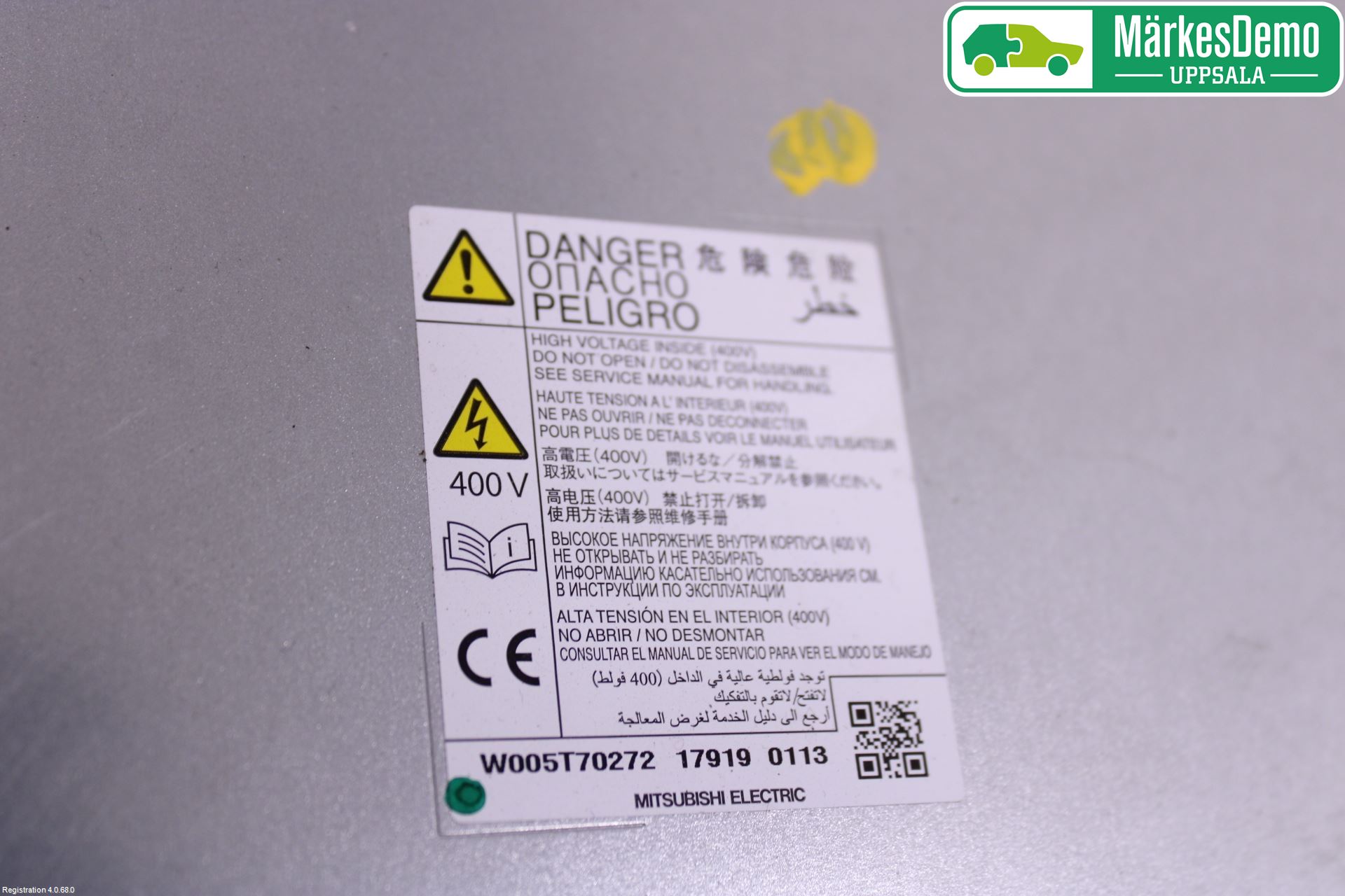 Mitsubishi OUTLANDER 13-21 Batteriladdare Högspänning