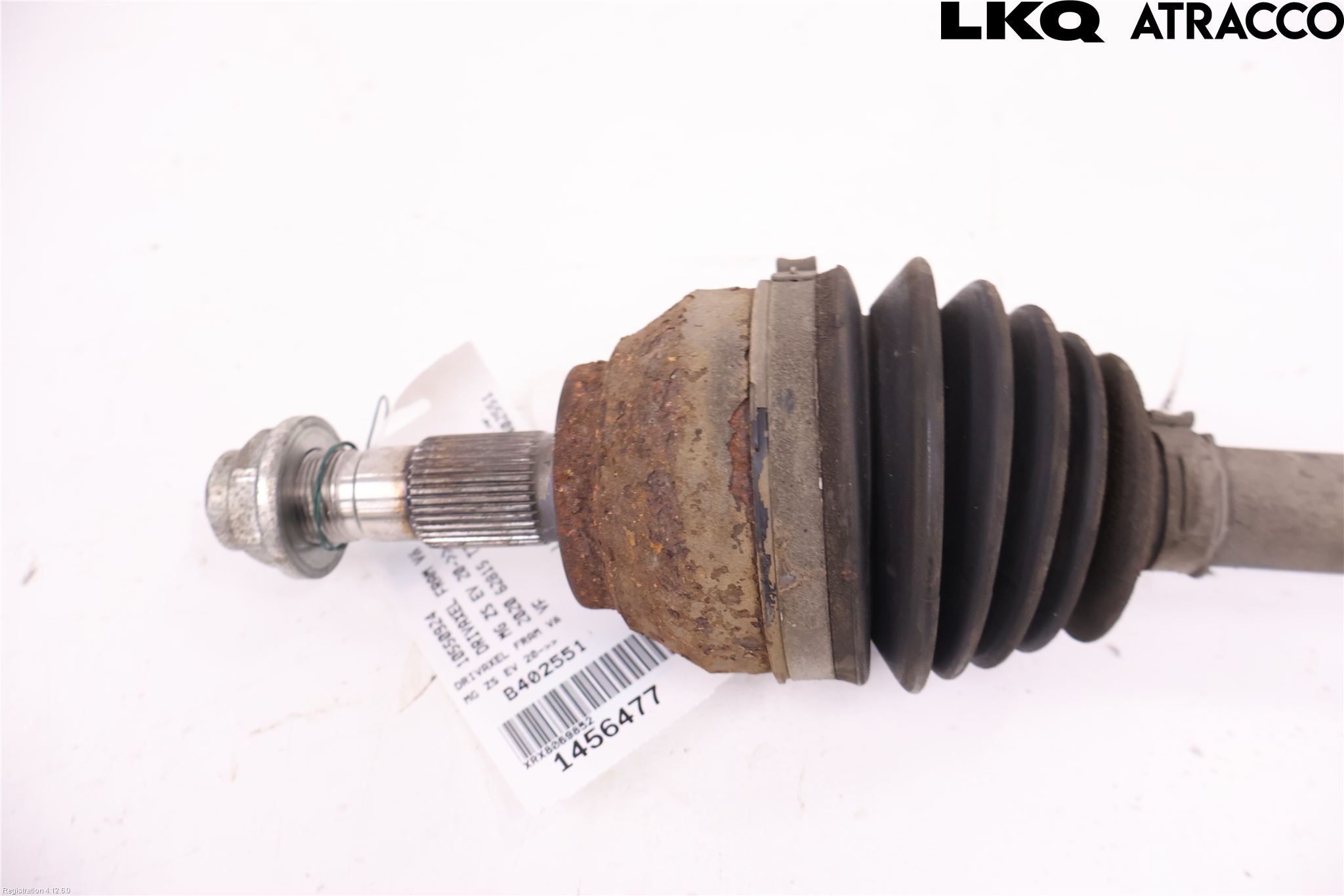 MG ZS EV 20- Drivaxel Fram Vänster