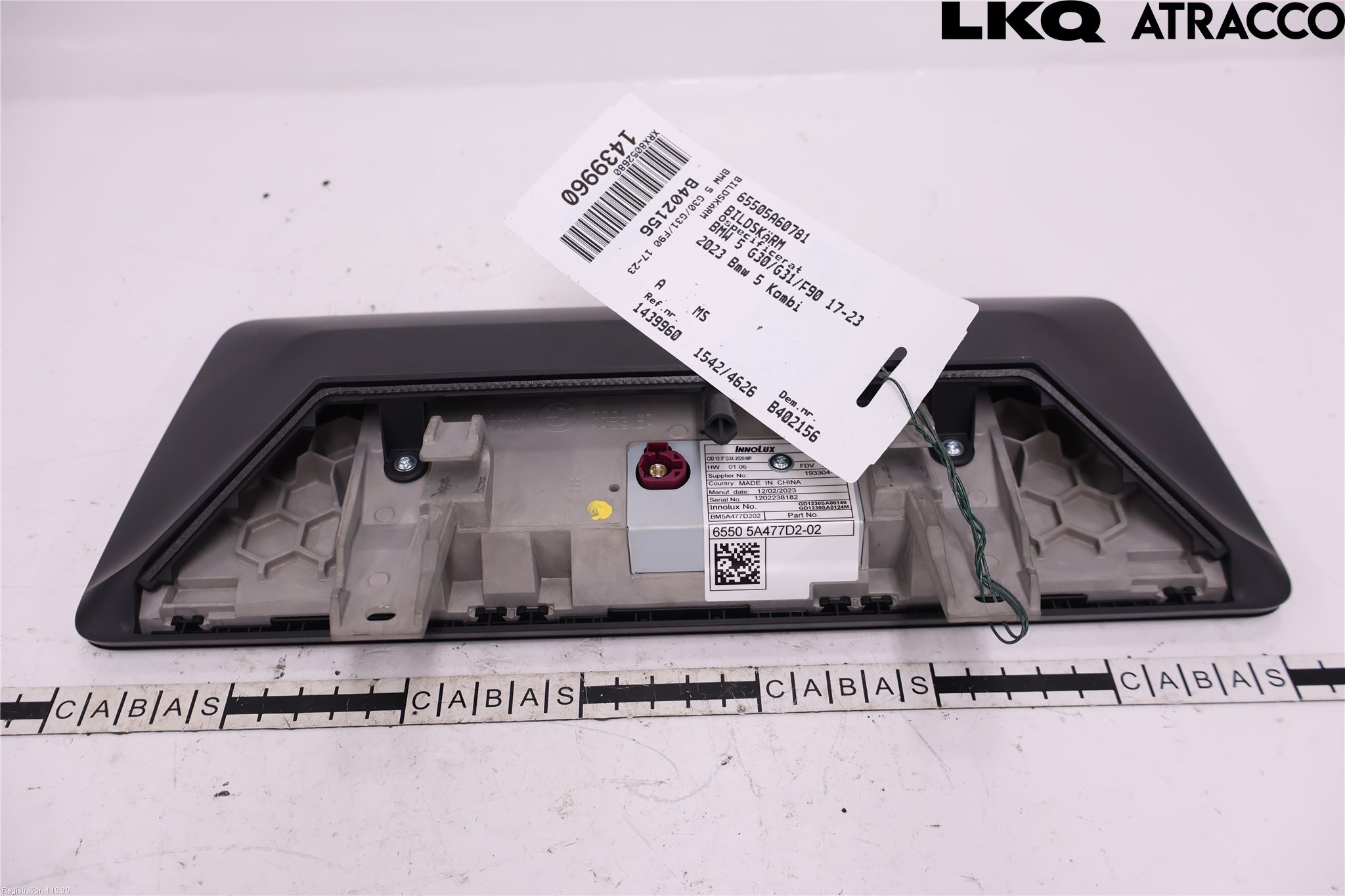 BMW 5 G30/G31/F90 17-23 Bildskärm