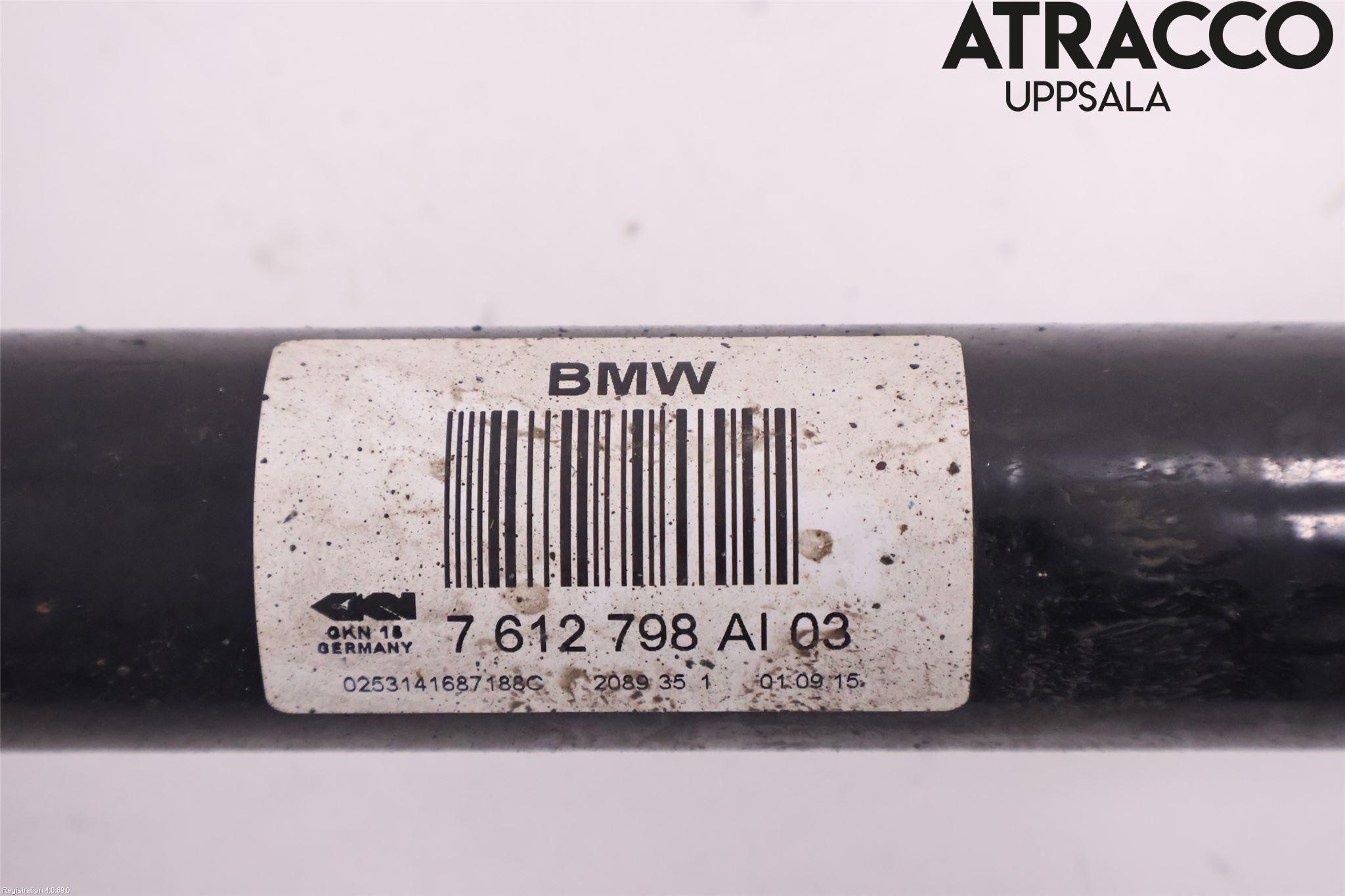 BMW X4 F26 14-18 Drivaxel Bak Höger